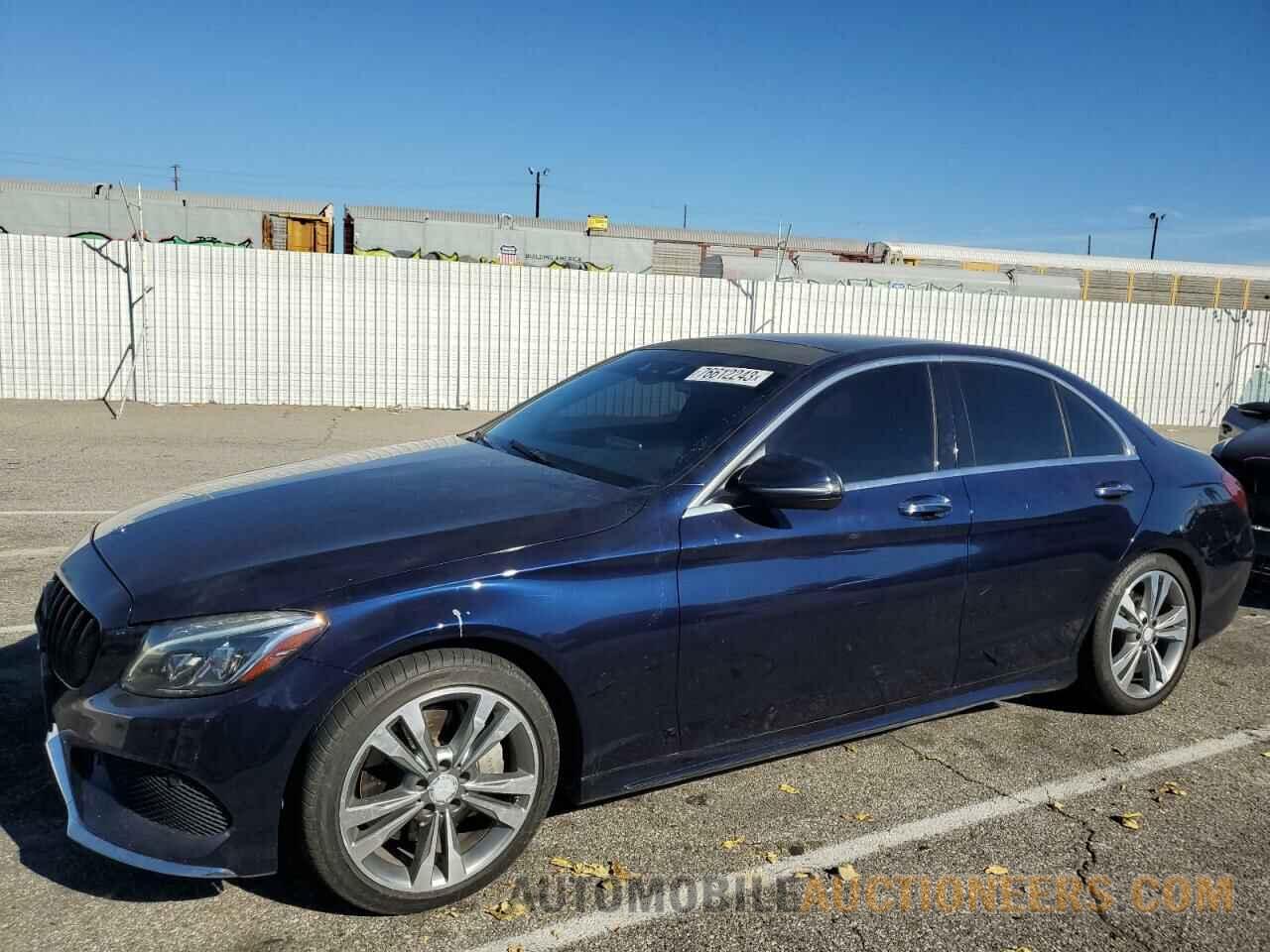 55SWF4JB0HU186604 MERCEDES-BENZ C-CLASS 2017