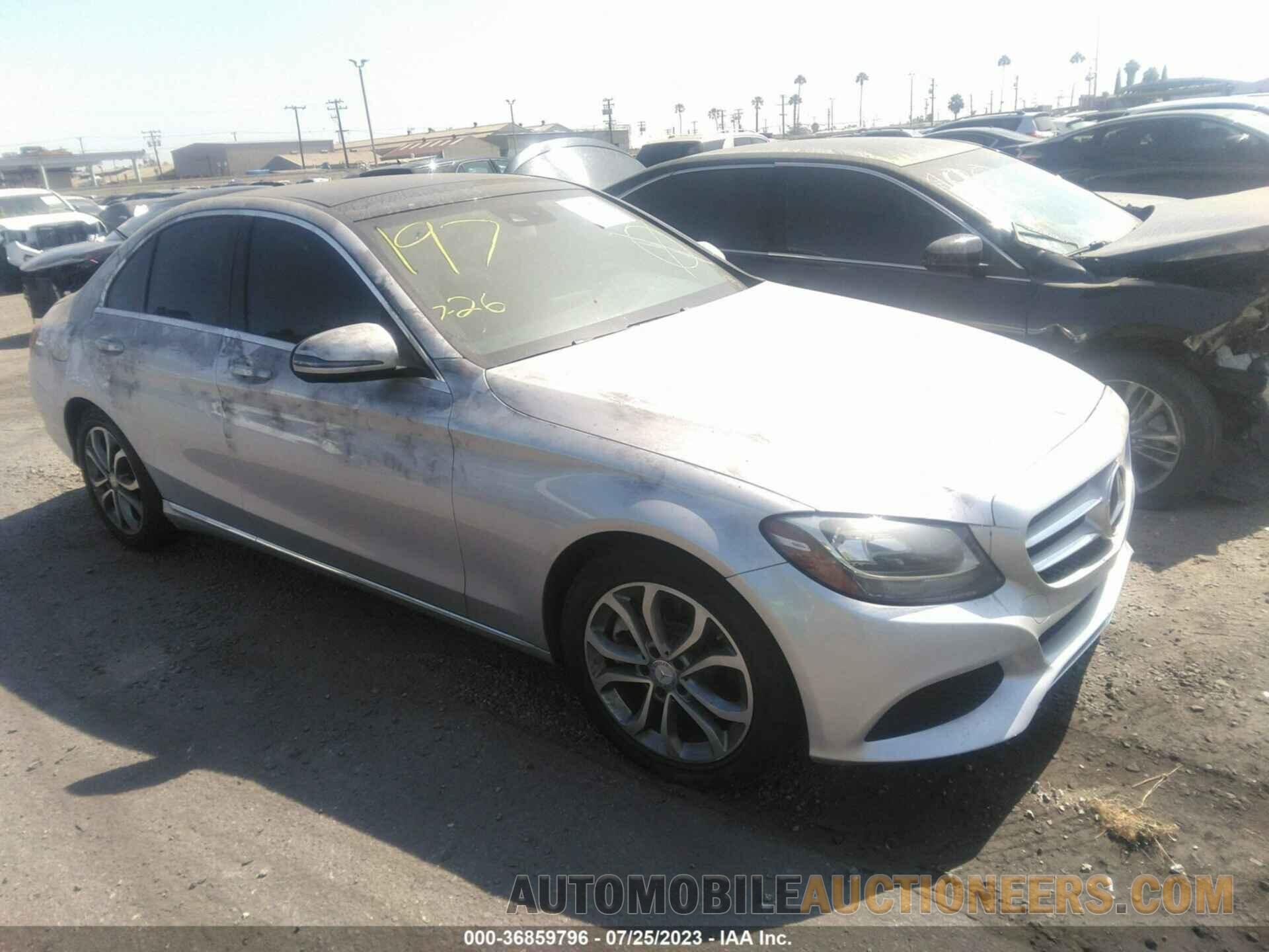 55SWF4JB0HU190037 MERCEDES-BENZ C-CLASS 2017