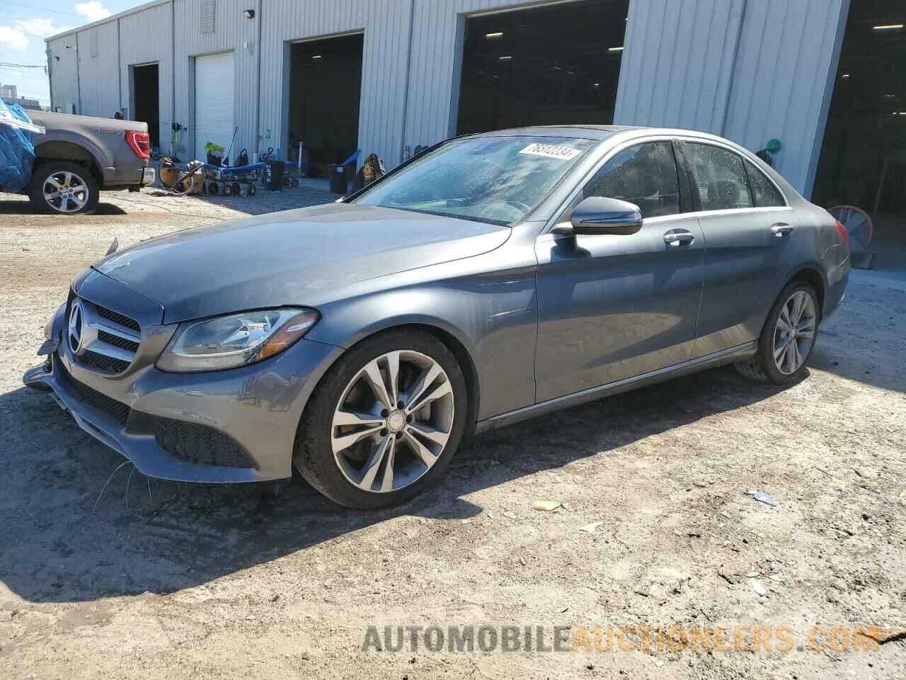 55SWF4JB0HU190667 MERCEDES-BENZ C-CLASS 2017