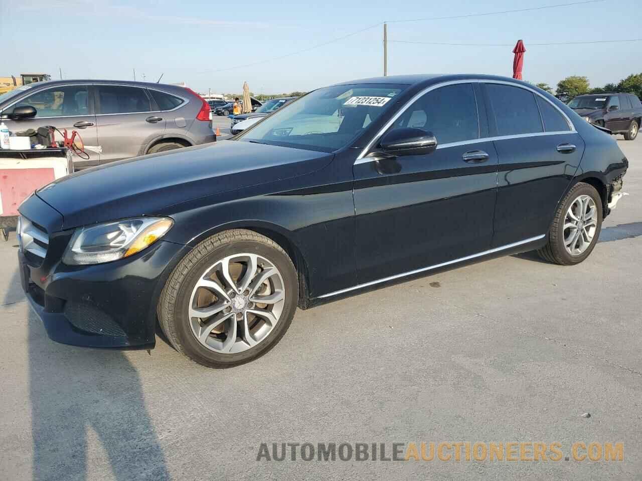 55SWF4JB0HU192533 MERCEDES-BENZ C-CLASS 2017