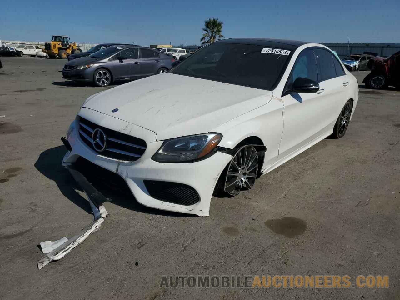 55SWF4JB0HU200128 MERCEDES-BENZ C-CLASS 2017