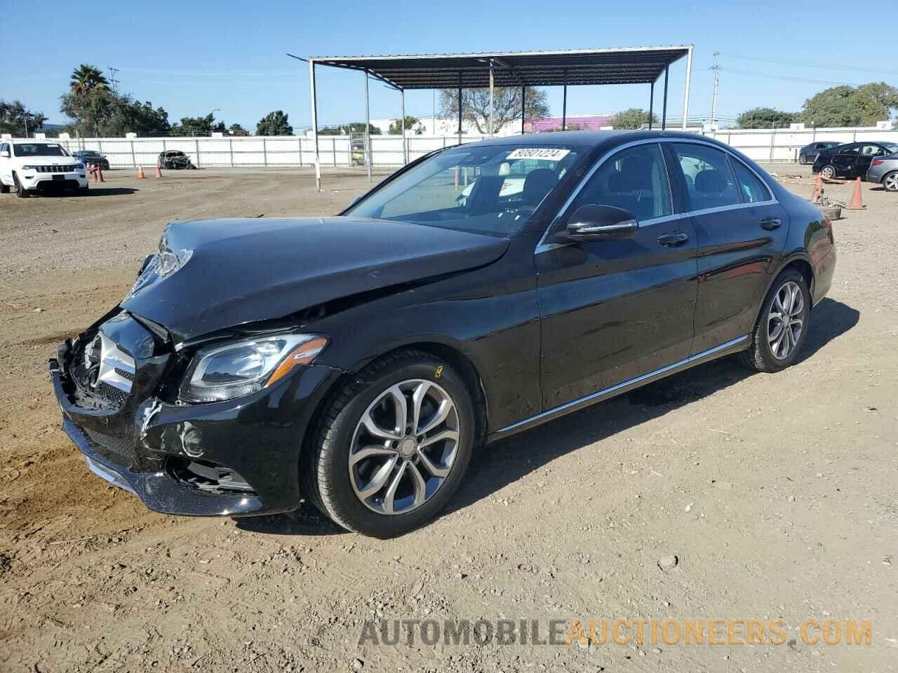 55SWF4JB0HU208438 MERCEDES-BENZ C-CLASS 2017