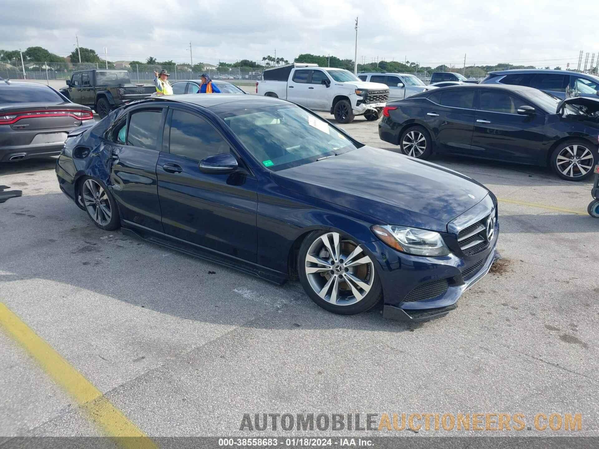 55SWF4JB0HU211212 MERCEDES-BENZ C 300 2017