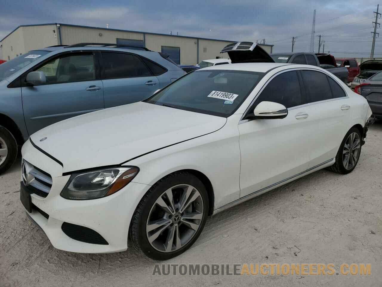 55SWF4JB0HU218175 MERCEDES-BENZ C-CLASS 2017