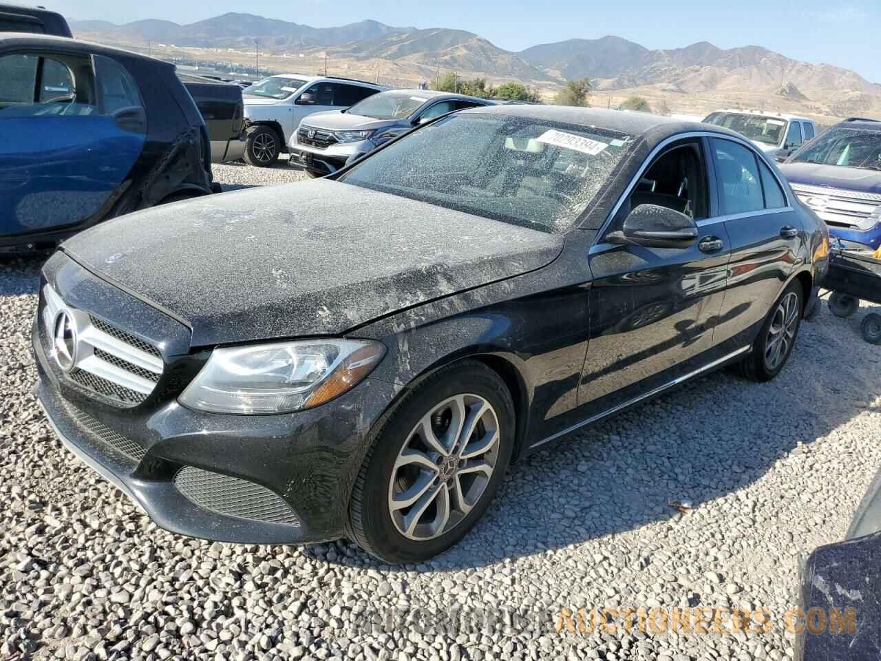 55SWF4JB0HU221433 MERCEDES-BENZ C-CLASS 2017