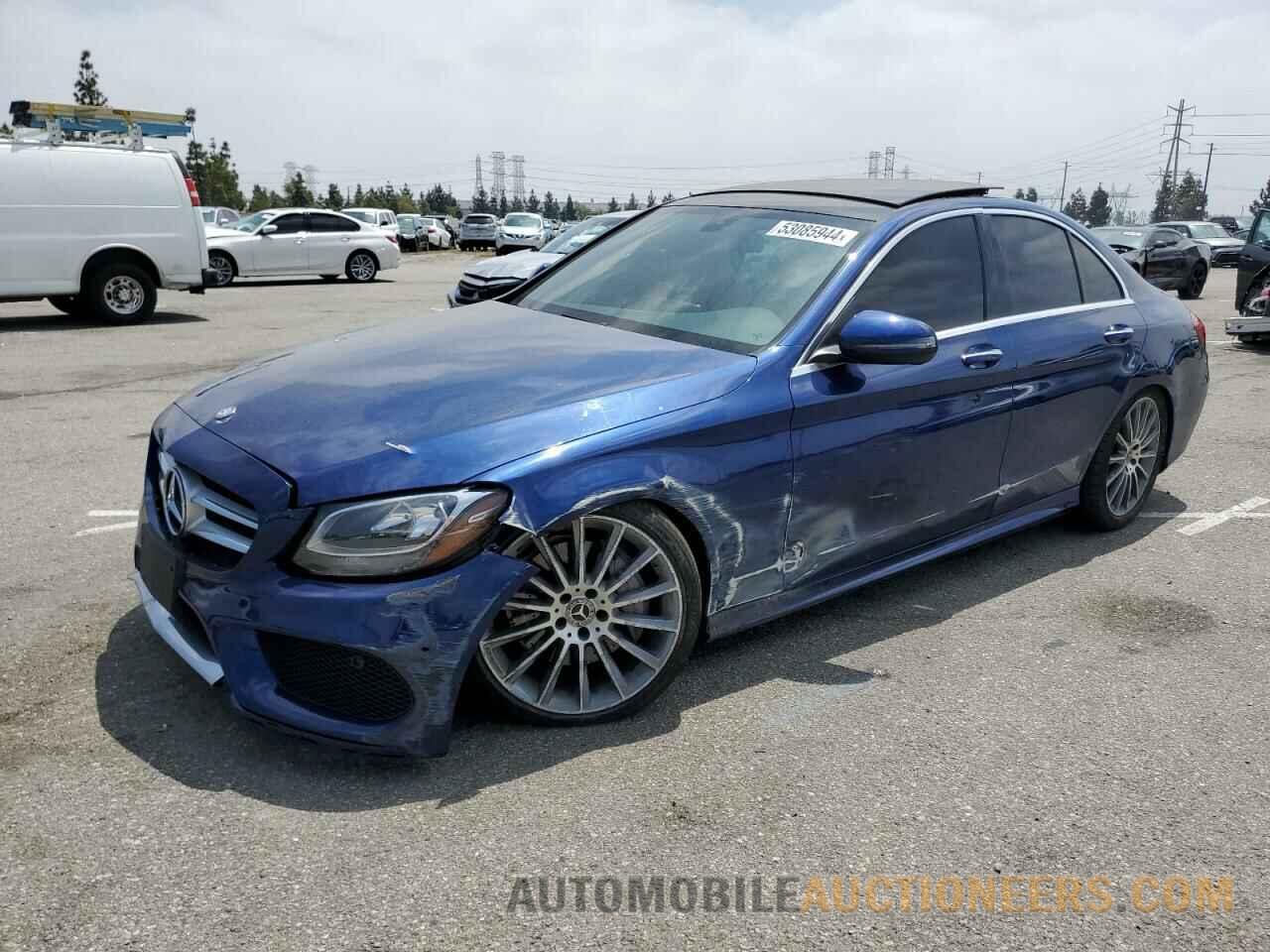 55SWF4JB0HU227930 MERCEDES-BENZ C-CLASS 2017