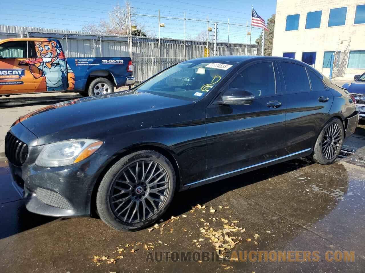 55SWF4JB0HU232187 MERCEDES-BENZ C-CLASS 2017