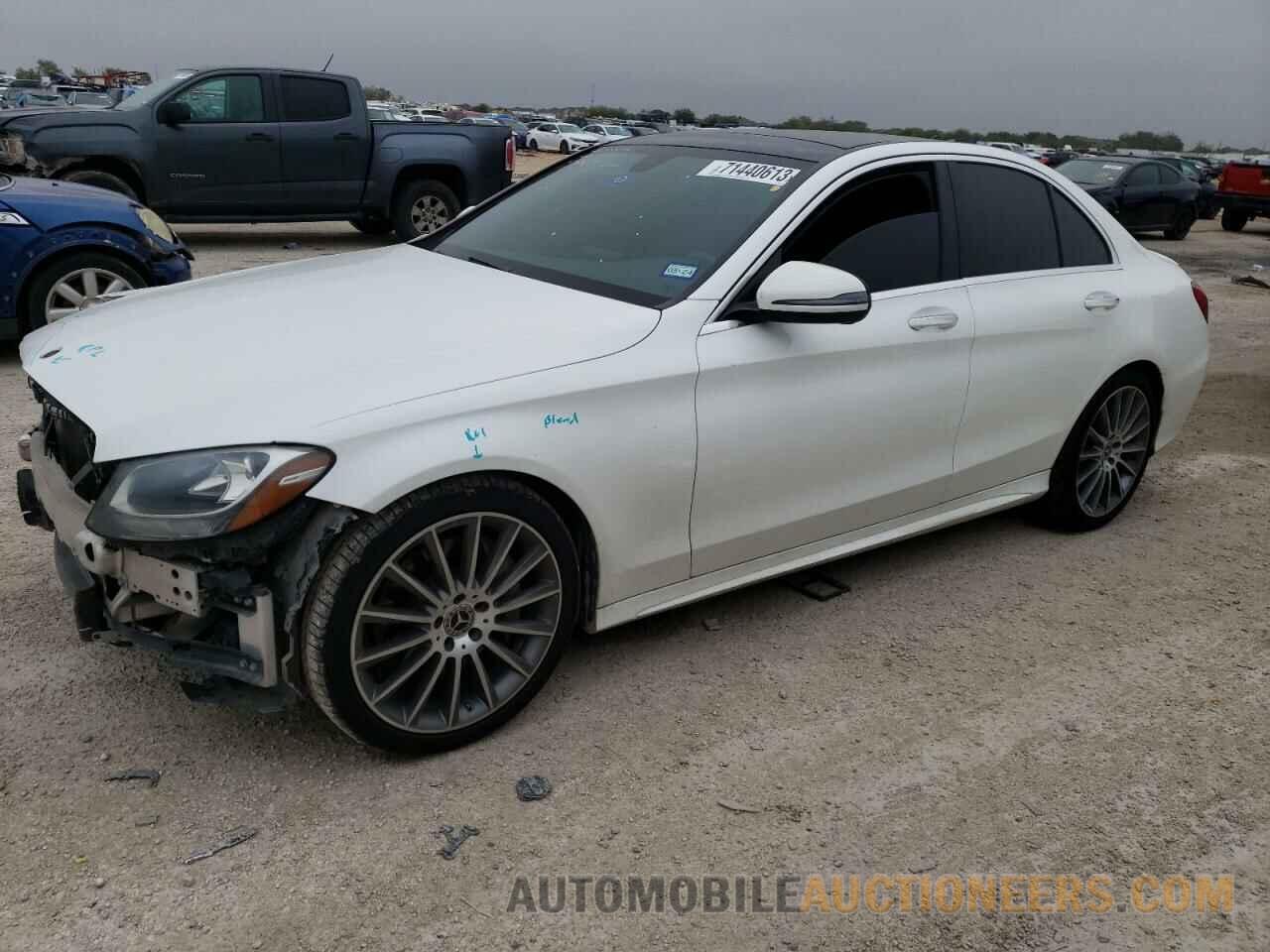 55SWF4JB0HU233128 MERCEDES-BENZ C-CLASS 2017