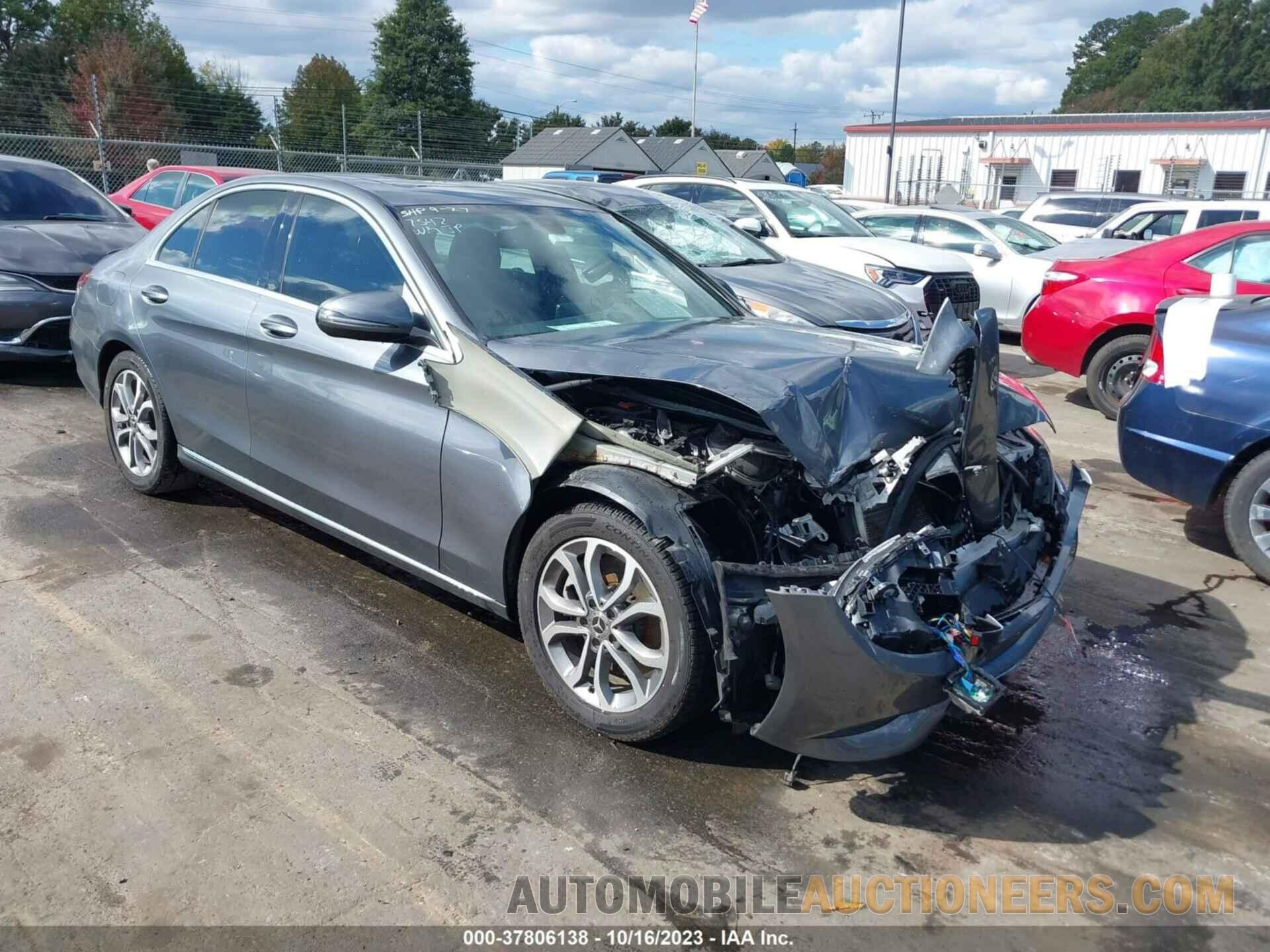 55SWF4JB0JU237542 MERCEDES-BENZ C-CLASS 2018