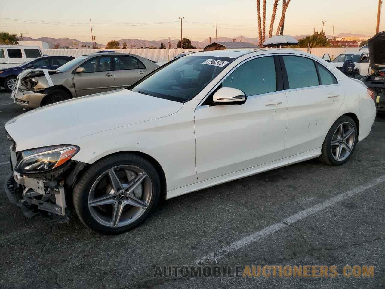 55SWF4JB0JU241235 MERCEDES-BENZ C-CLASS 2018