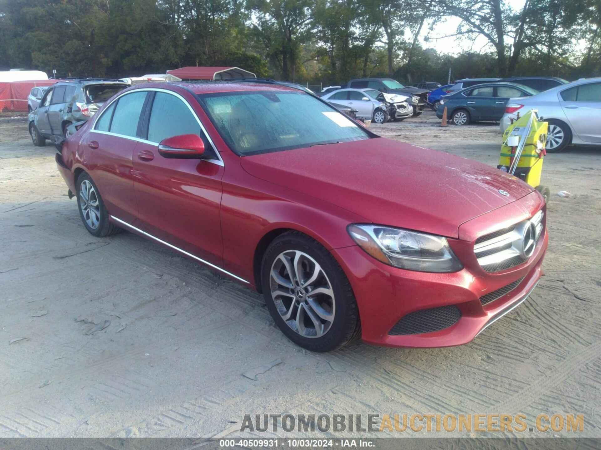 55SWF4JB0JU242062 MERCEDES-BENZ C 2018