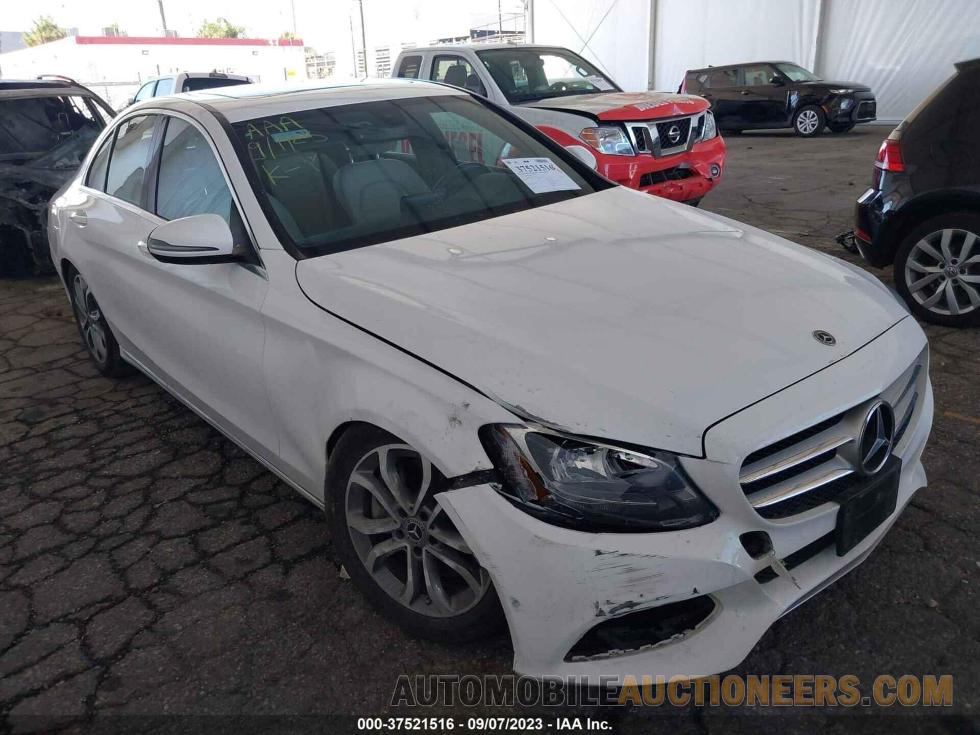 55SWF4JB0JU243938 MERCEDES-BENZ C 300 2018