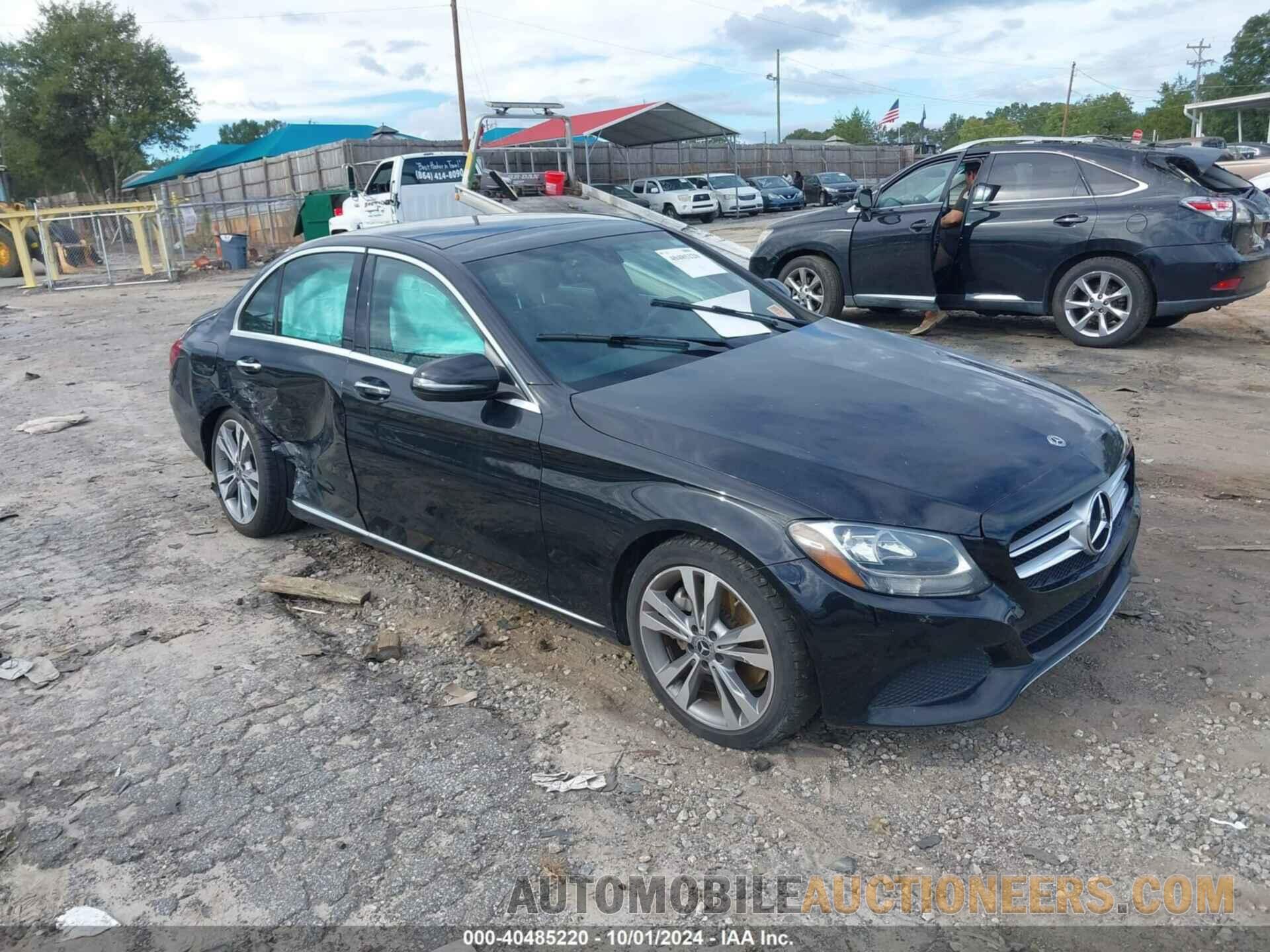 55SWF4JB0JU244815 MERCEDES-BENZ C 300 2018