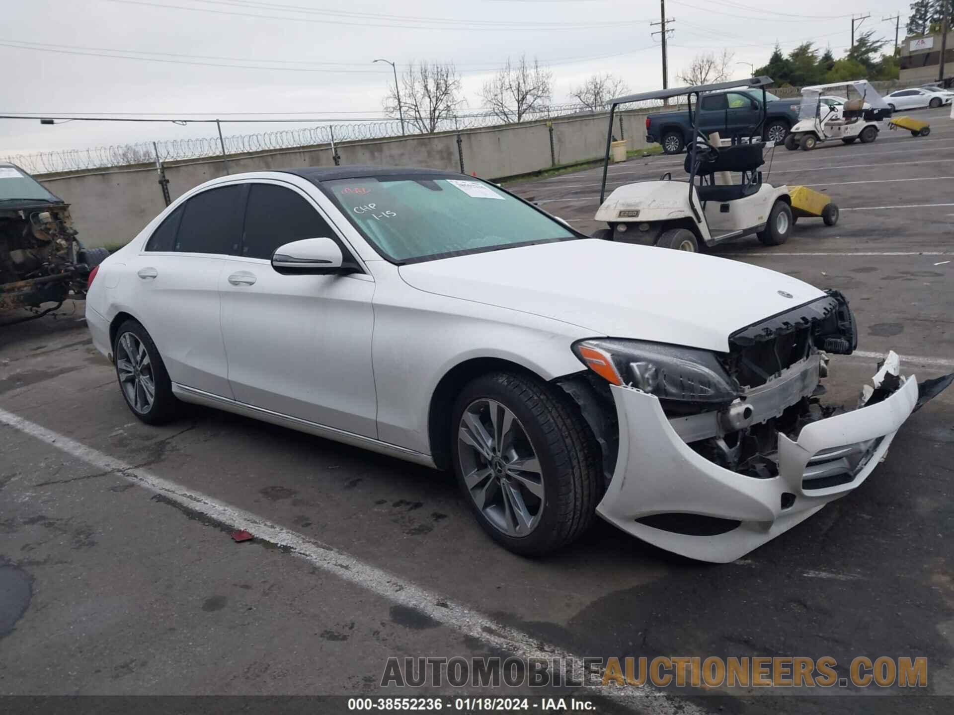 55SWF4JB0JU251747 MERCEDES-BENZ C 2018