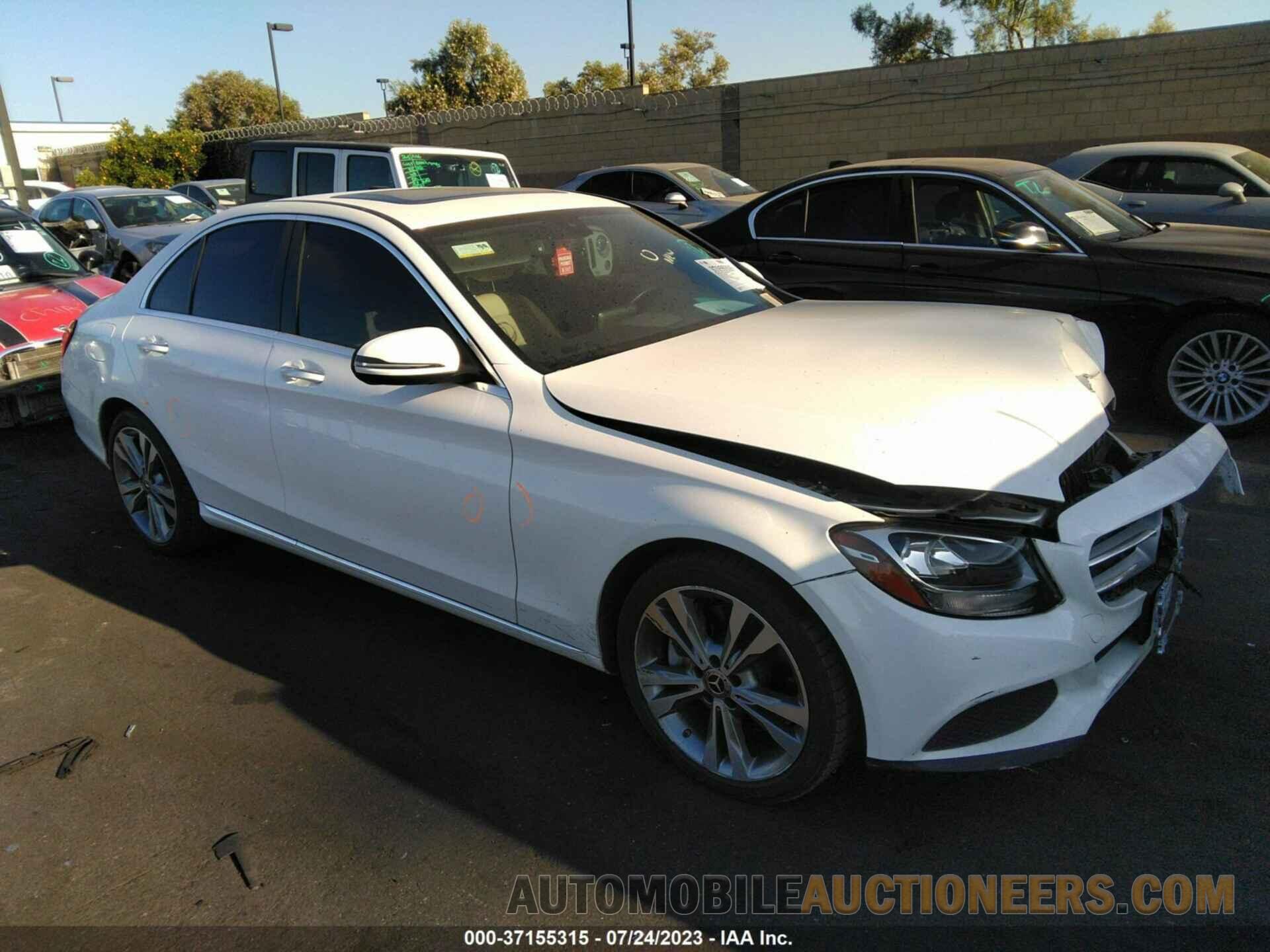 55SWF4JB0JU258424 MERCEDES-BENZ C-CLASS 2018