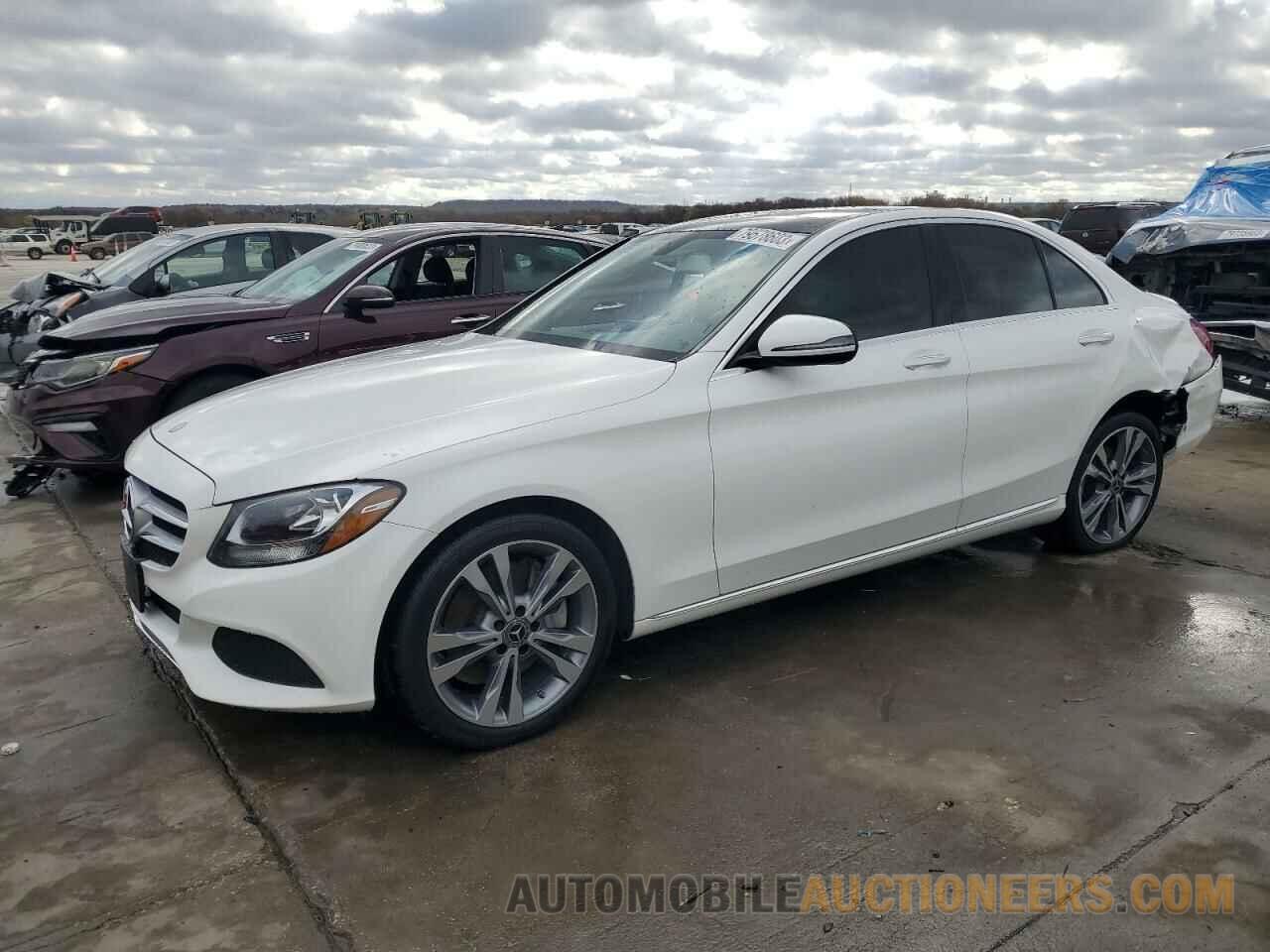 55SWF4JB0JU261419 MERCEDES-BENZ C-CLASS 2018