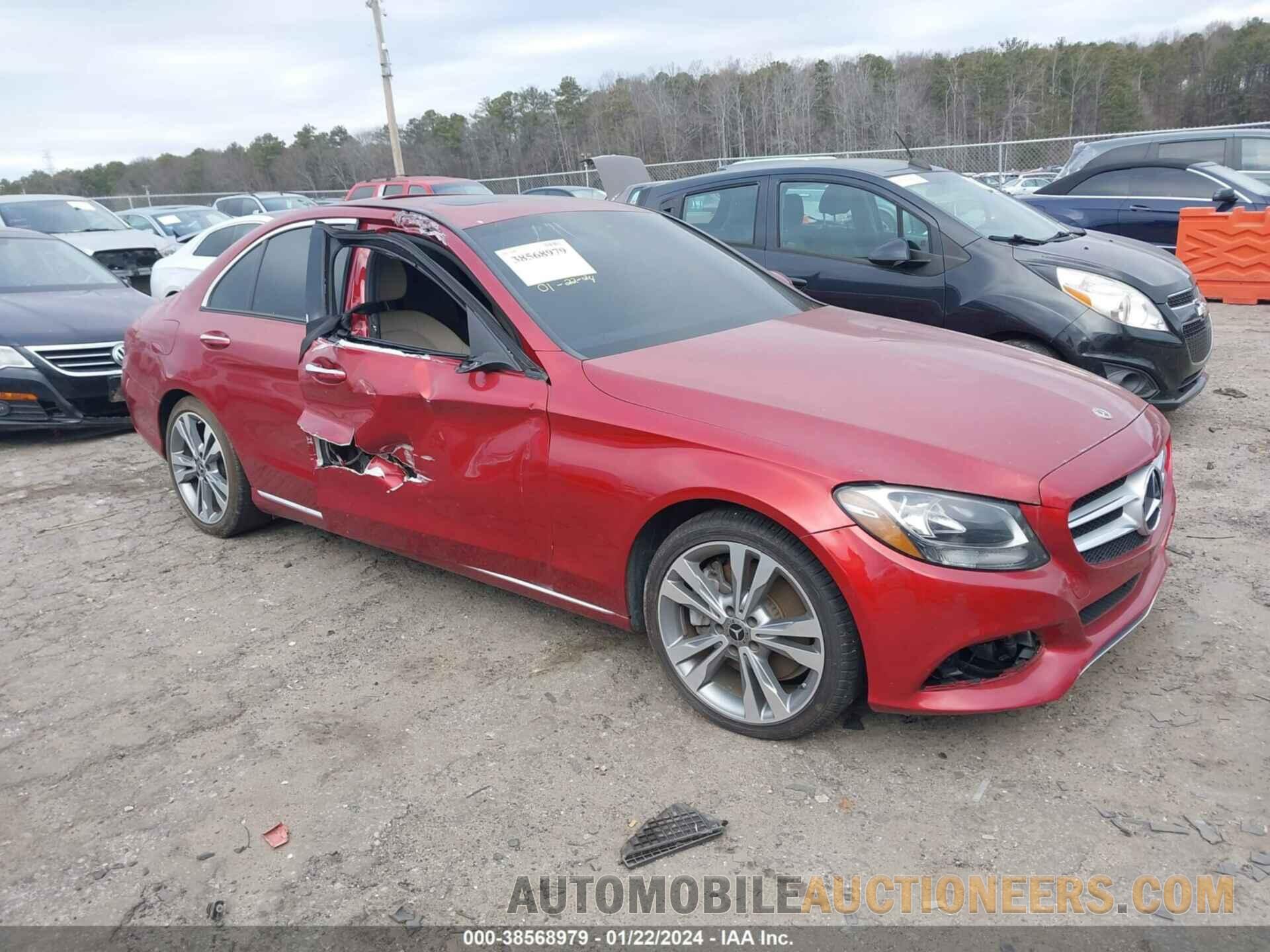 55SWF4JB0JU269083 MERCEDES-BENZ C 300 2018