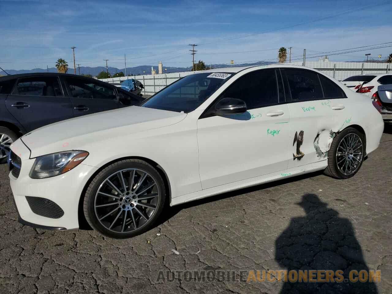 55SWF4JB0JU275143 MERCEDES-BENZ C-CLASS 2018