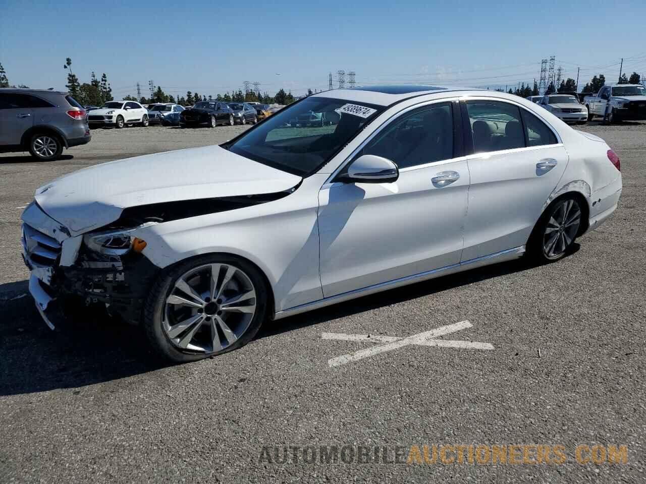 55SWF4JB0JU278317 MERCEDES-BENZ C-CLASS 2018