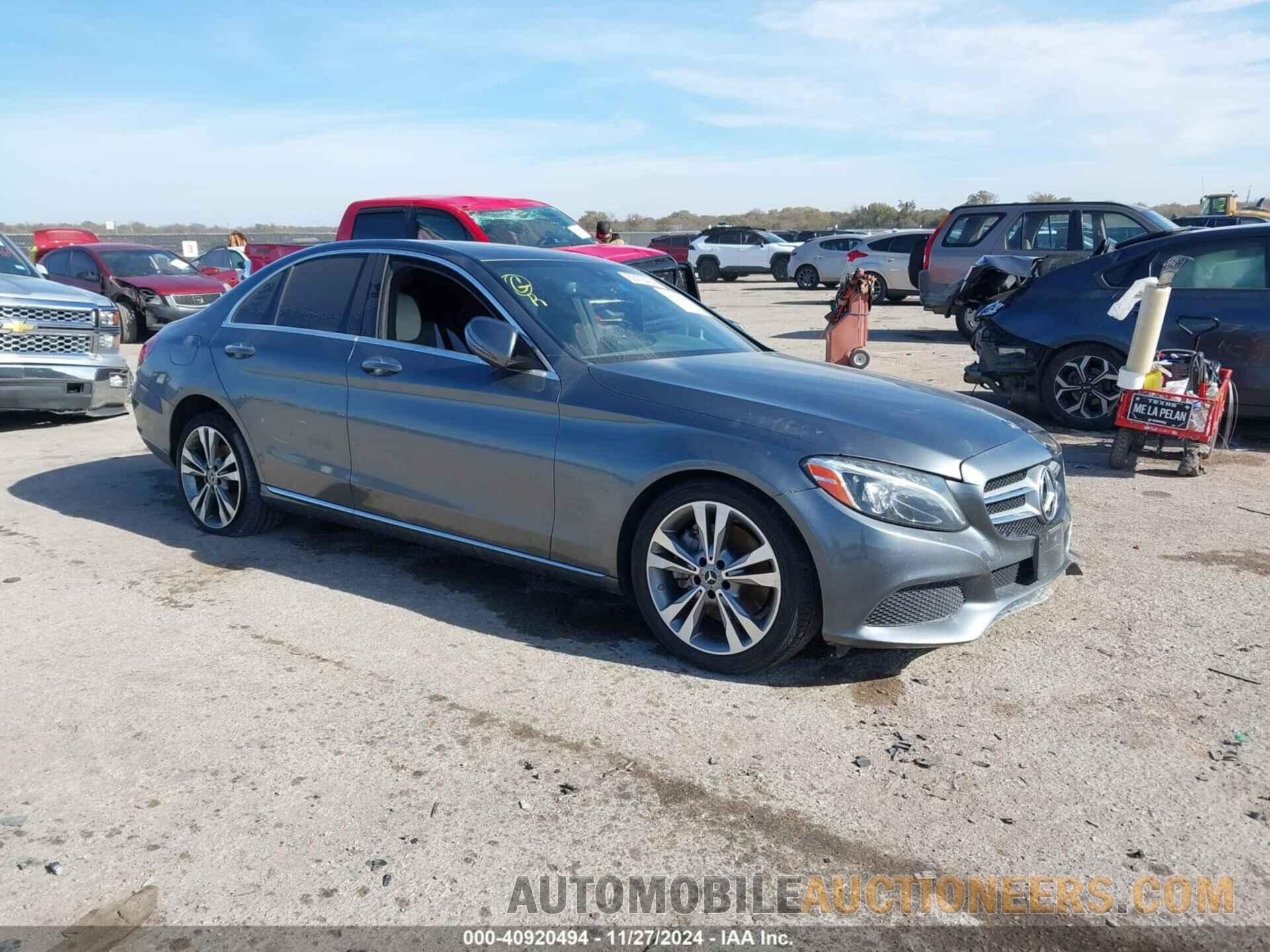 55SWF4JB0JU278706 MERCEDES-BENZ C 300 2018