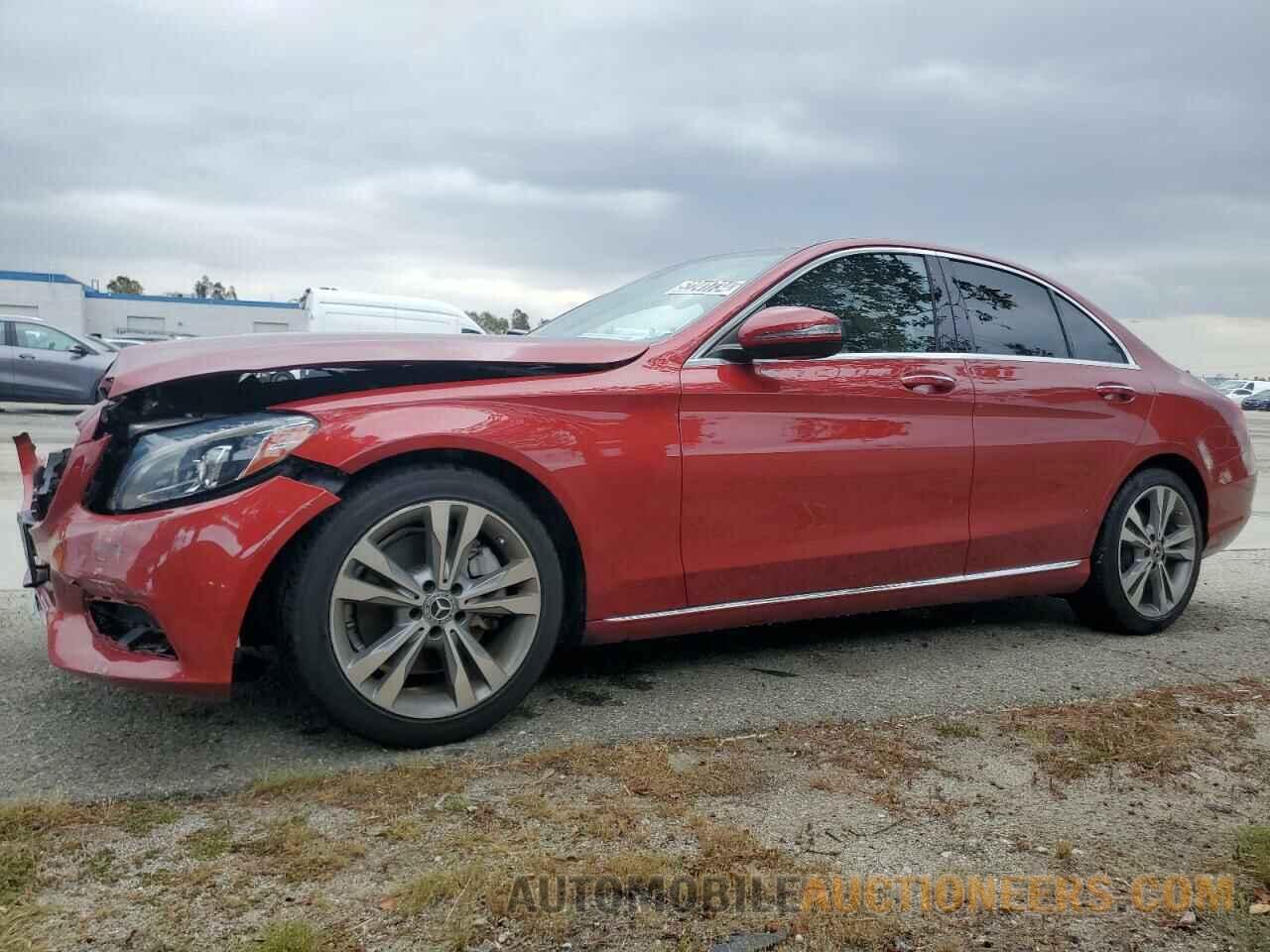 55SWF4JB0JU279418 MERCEDES-BENZ C-CLASS 2018