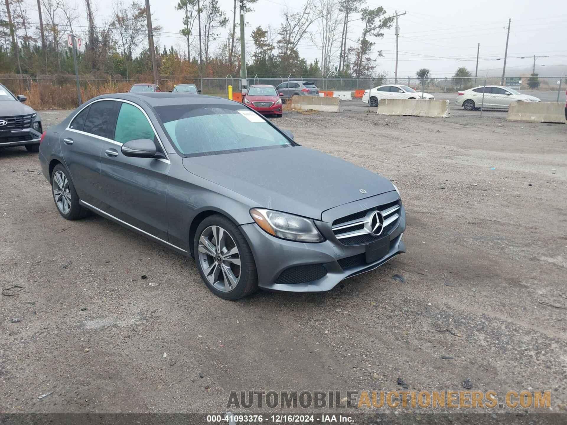 55SWF4JB0JU279631 MERCEDES-BENZ C 2018