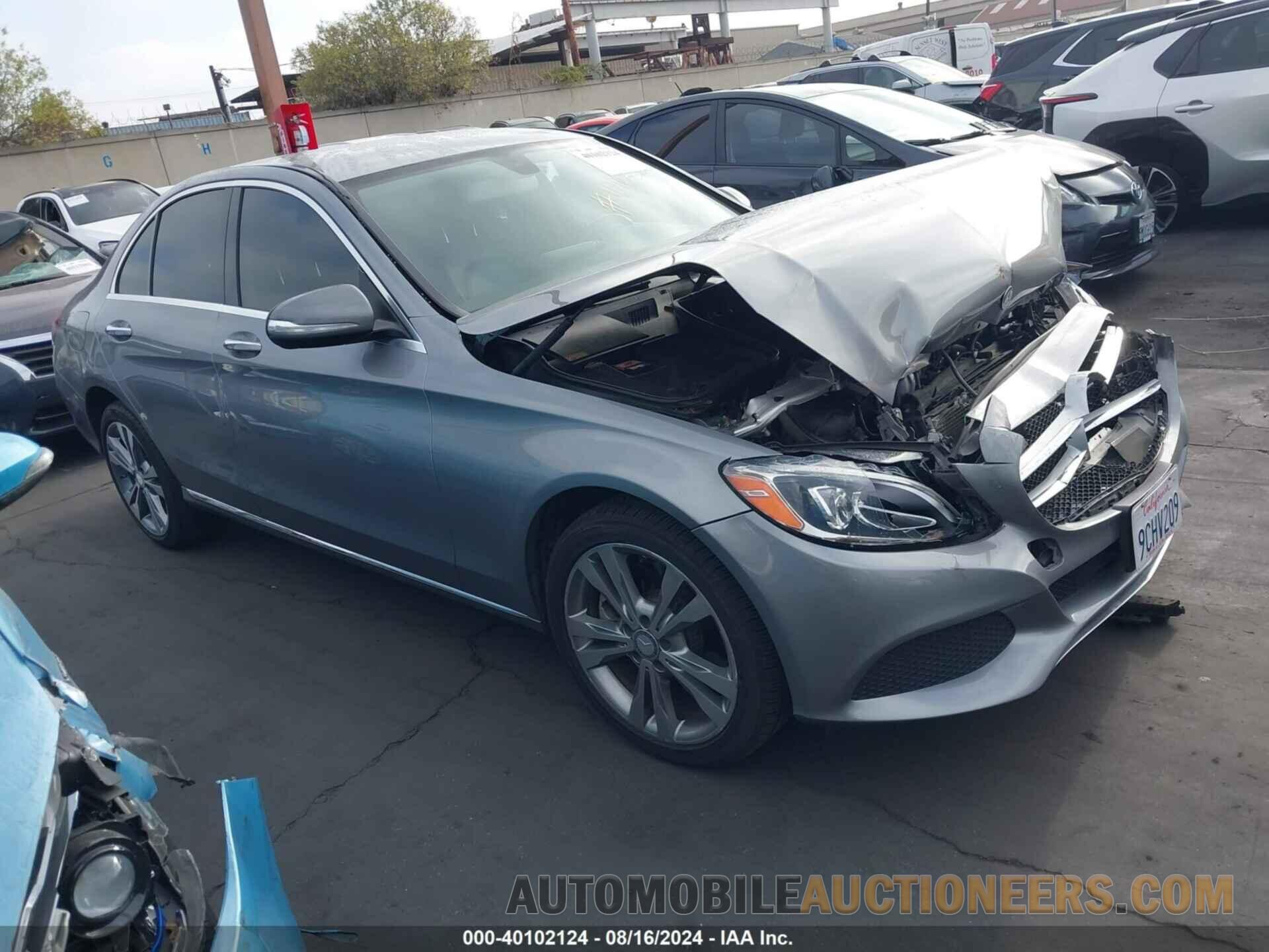 55SWF4JB1FU043318 MERCEDES-BENZ C 300 2015