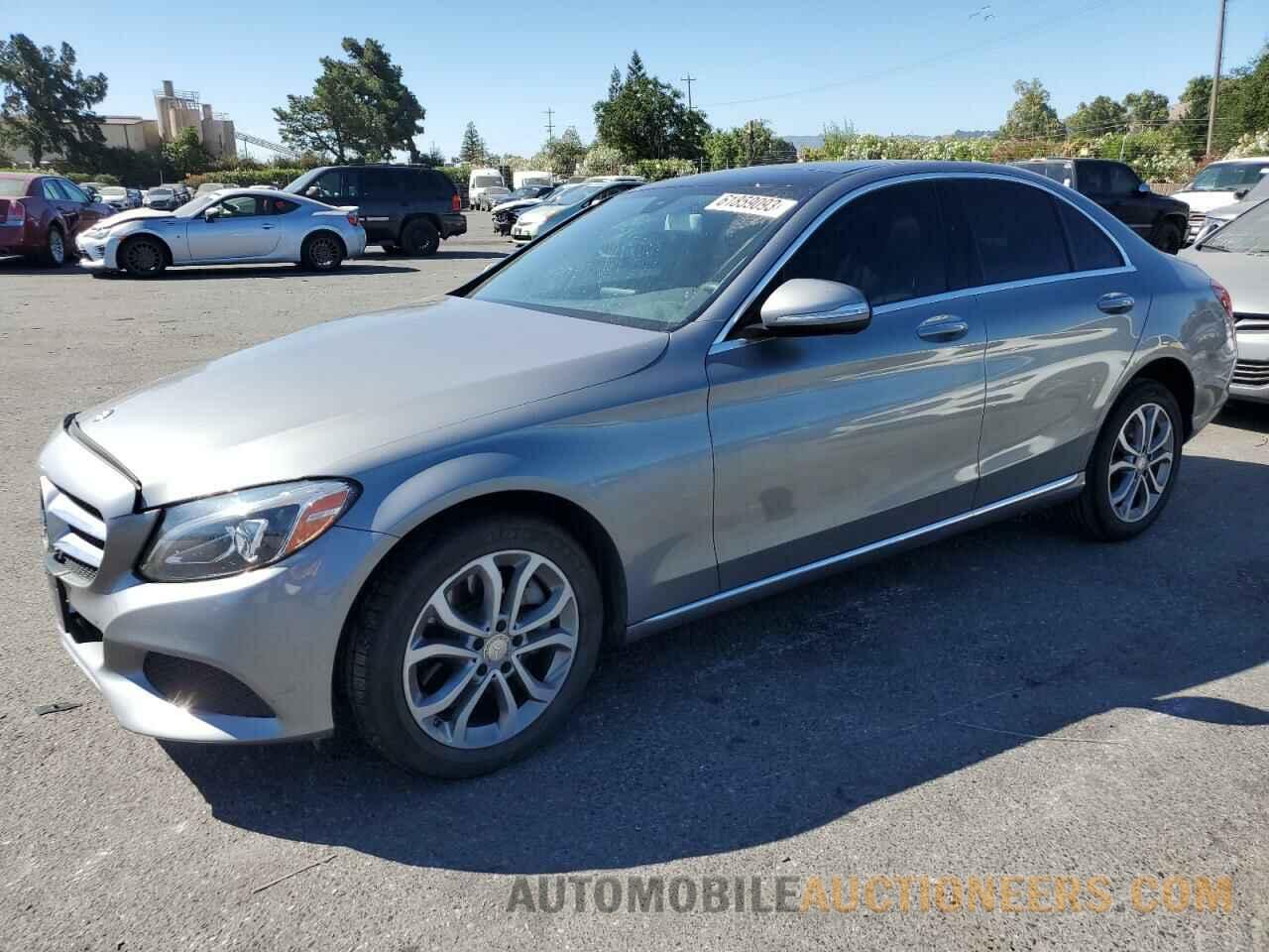 55SWF4JB1FU053783 MERCEDES-BENZ C-CLASS 2015