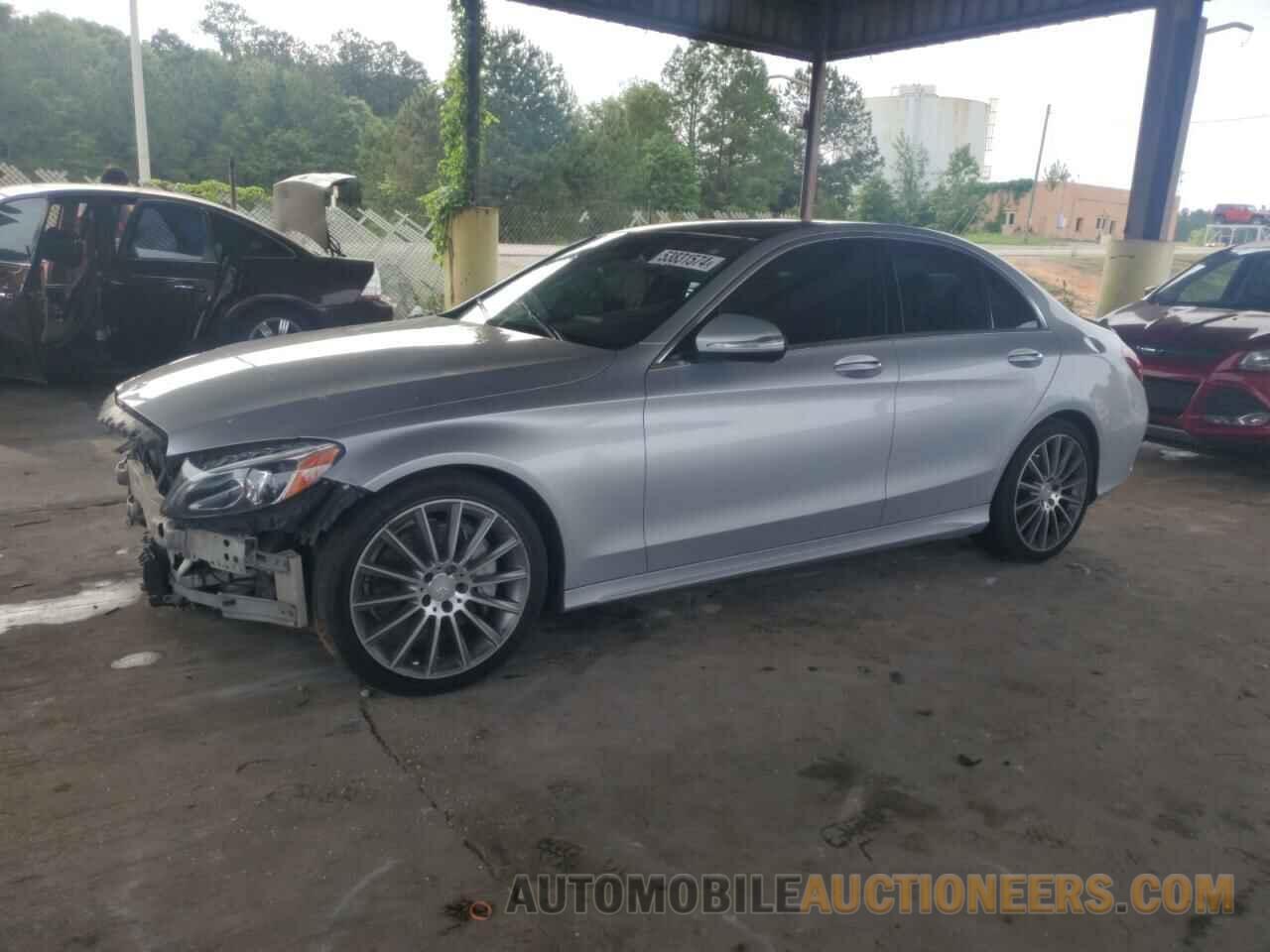 55SWF4JB1FU056943 MERCEDES-BENZ C-CLASS 2015