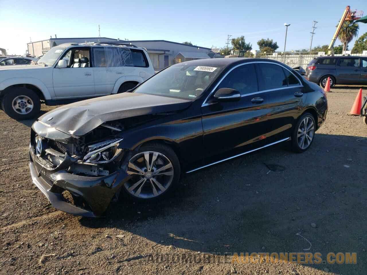 55SWF4JB1FU057770 MERCEDES-BENZ C-CLASS 2015