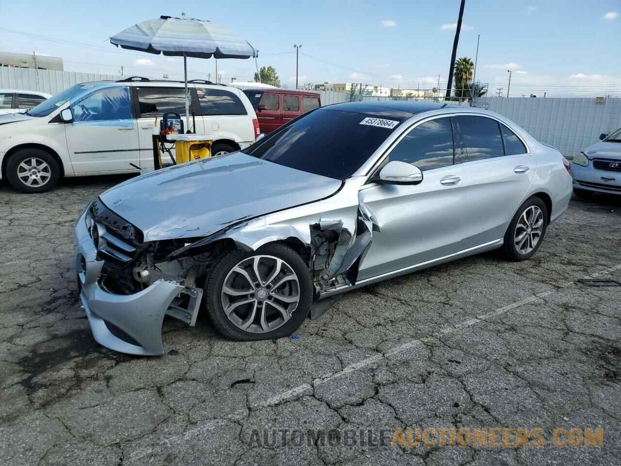 55SWF4JB1FU061365 MERCEDES-BENZ C-CLASS 2015