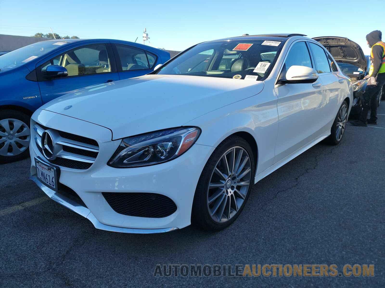 55SWF4JB1FU067229 Mercedes-Benz C-Class 2015