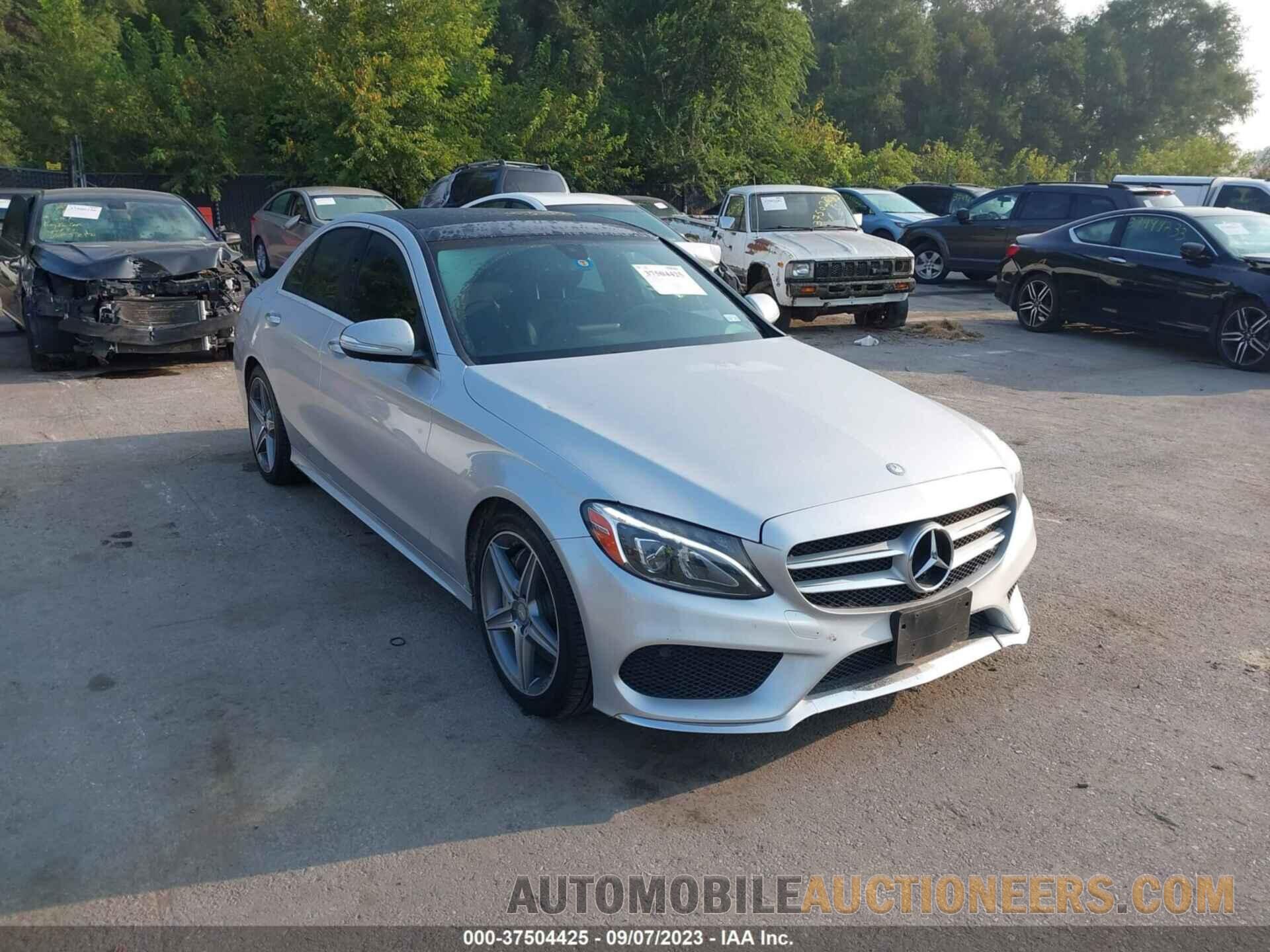 55SWF4JB1FU069885 MERCEDES-BENZ C 300 2015