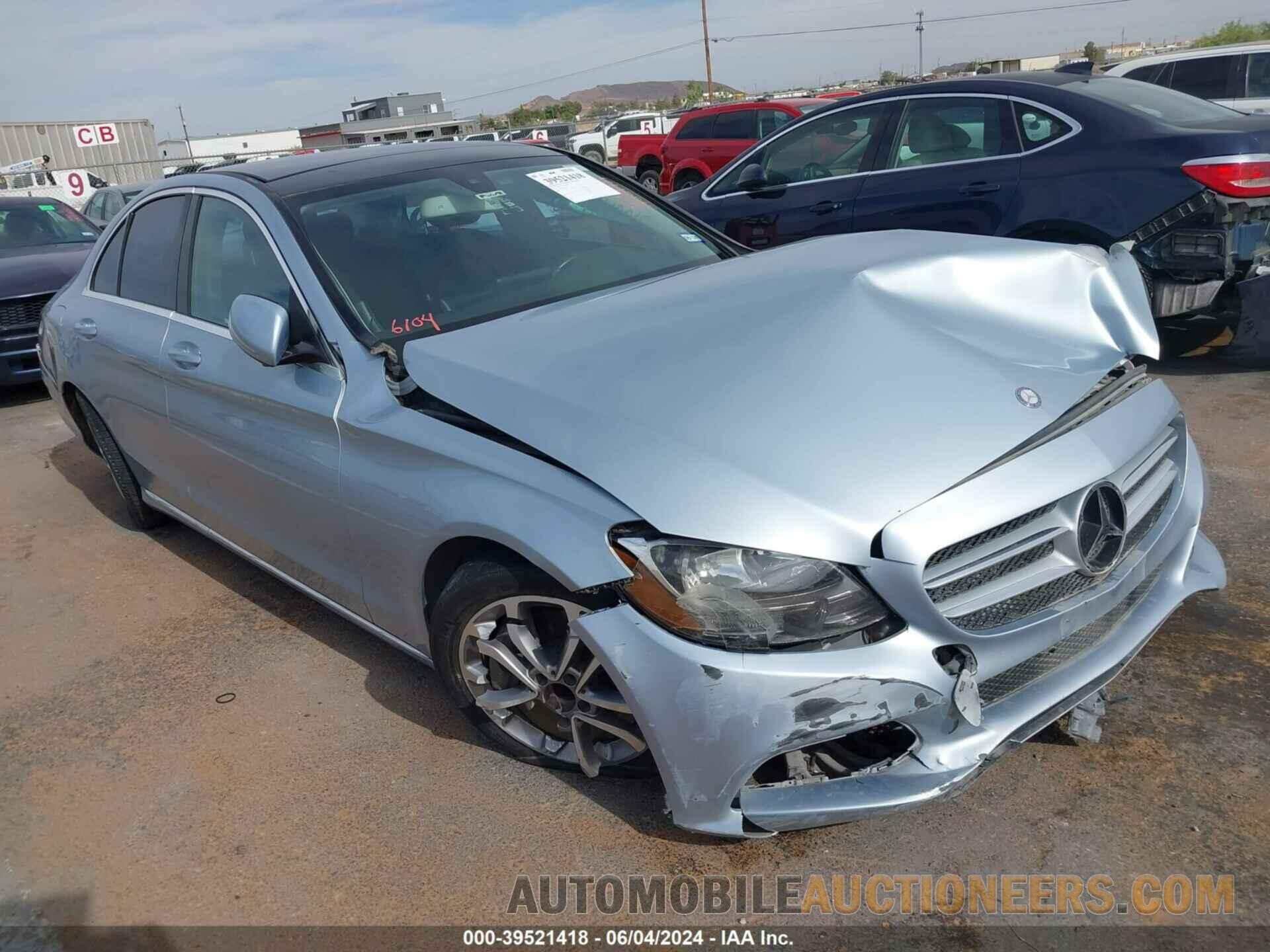 55SWF4JB1FU070471 MERCEDES-BENZ C 2015