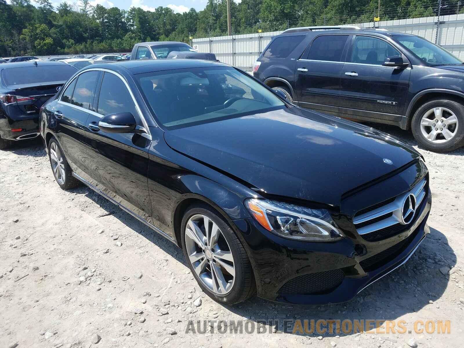 55SWF4JB1FU074486 MERCEDES-BENZ C-CLASS 2015