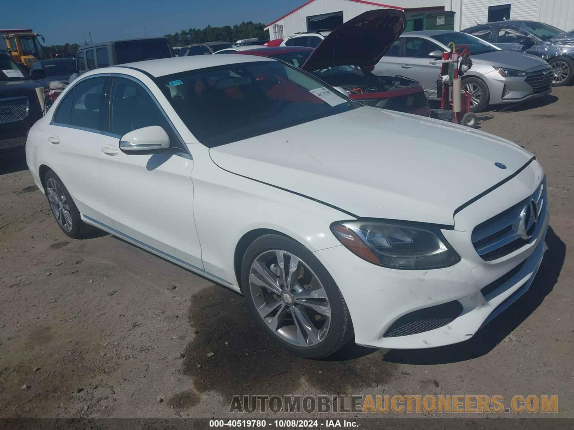 55SWF4JB1FU076156 MERCEDES-BENZ C 300 2015