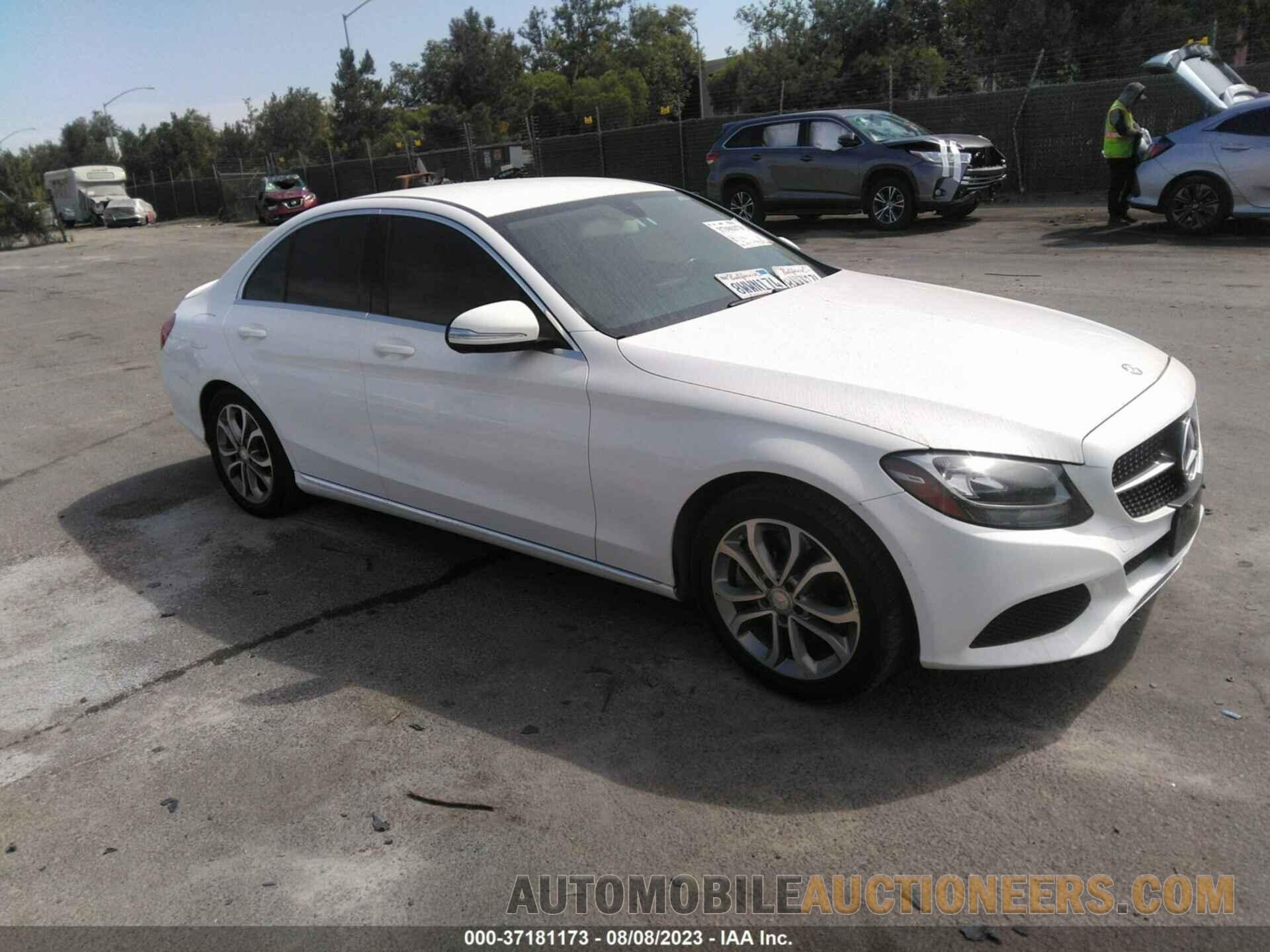 55SWF4JB1FU077095 MERCEDES-BENZ C 2015