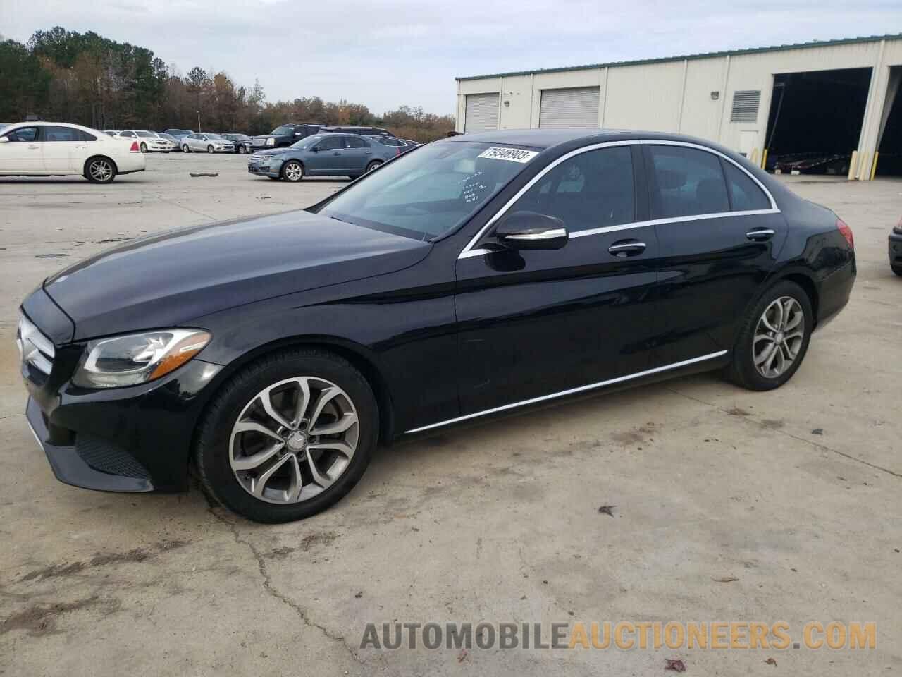 55SWF4JB1FU077145 MERCEDES-BENZ C-CLASS 2015