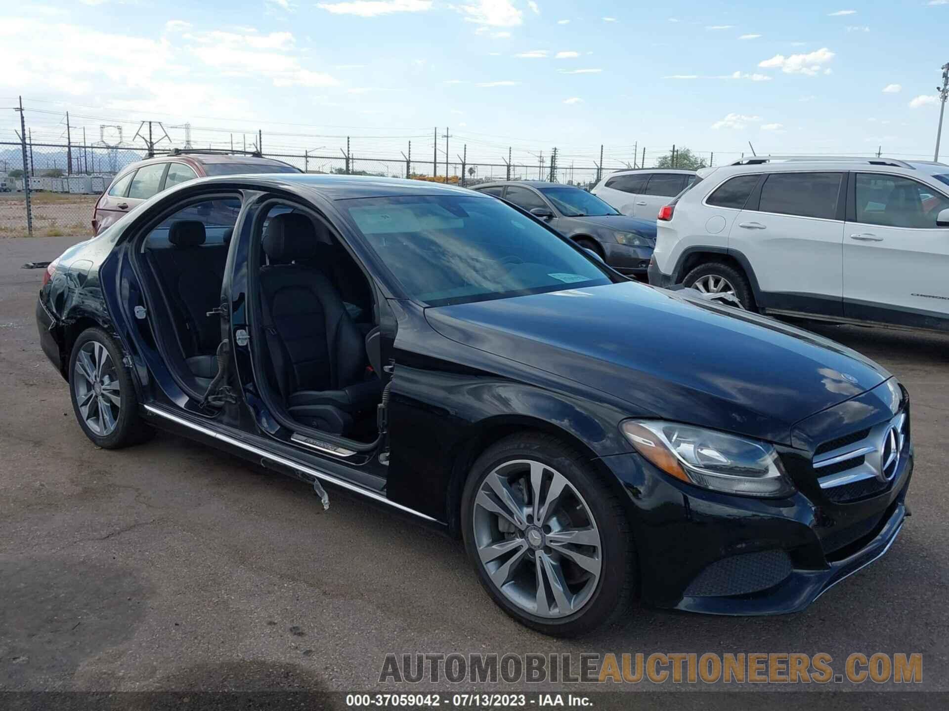 55SWF4JB1FU077985 MERCEDES-BENZ C-CLASS 2015