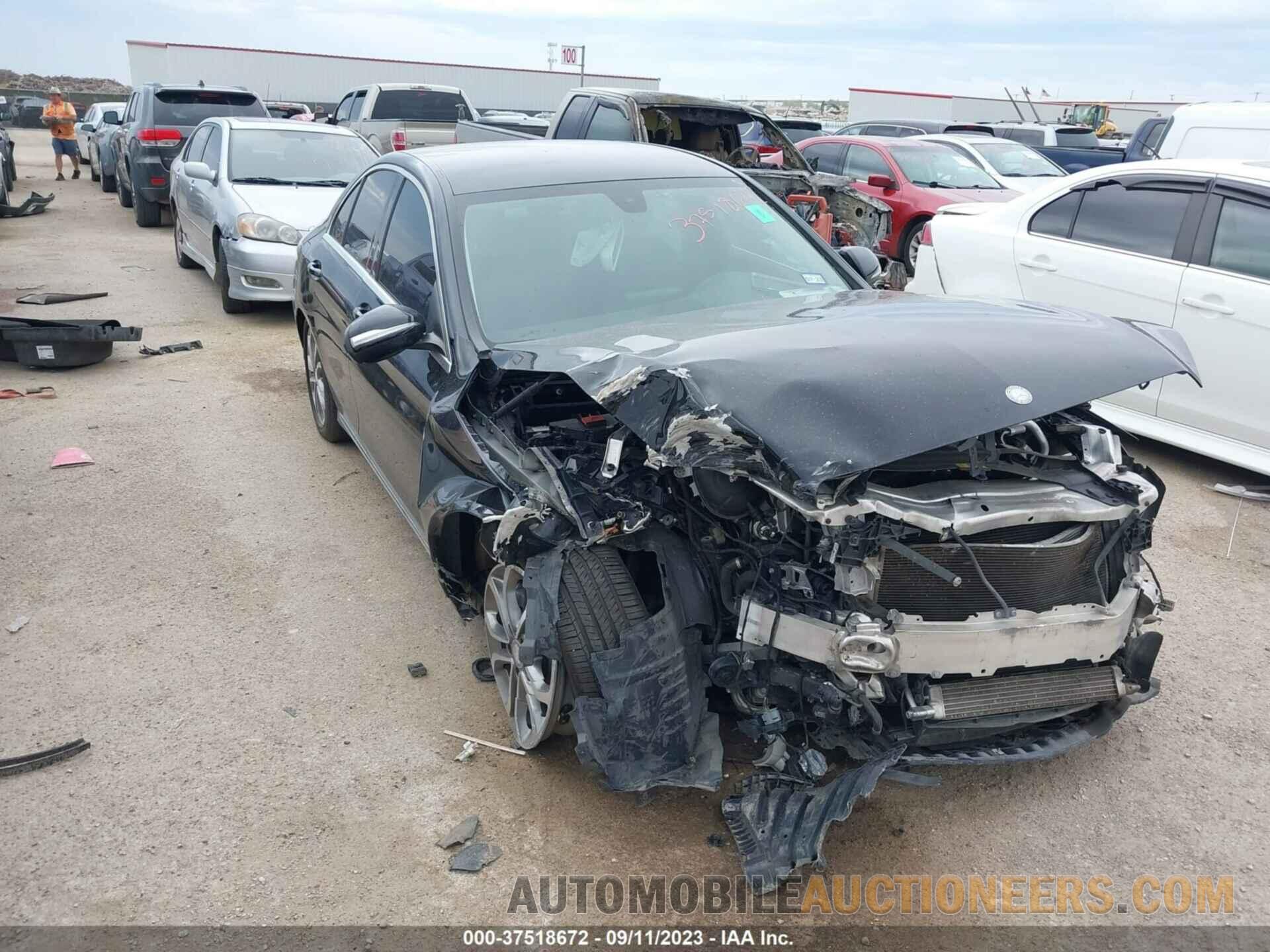 55SWF4JB1FU078702 MERCEDES-BENZ C 2015