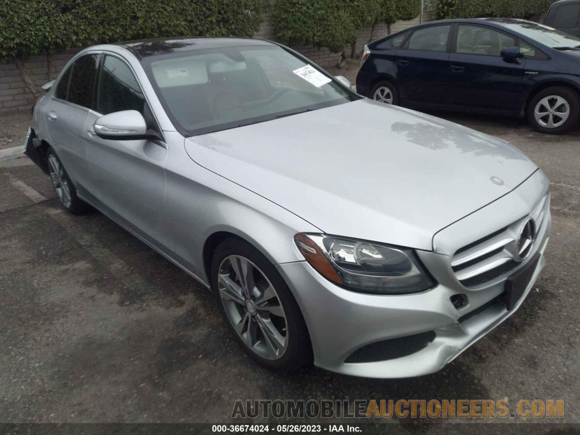 55SWF4JB1FU084919 MERCEDES-BENZ C-CLASS 2015