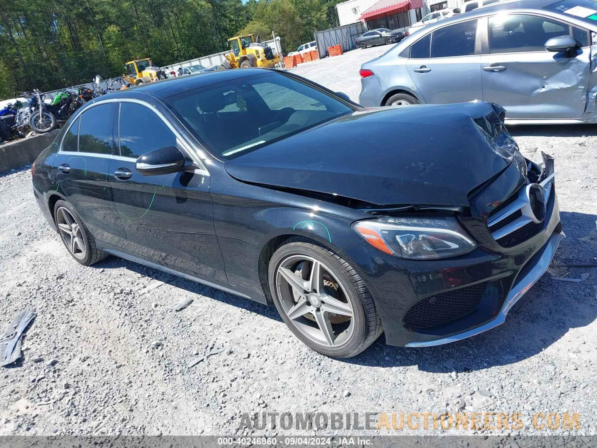 55SWF4JB1FU085181 MERCEDES-BENZ C 300 2015