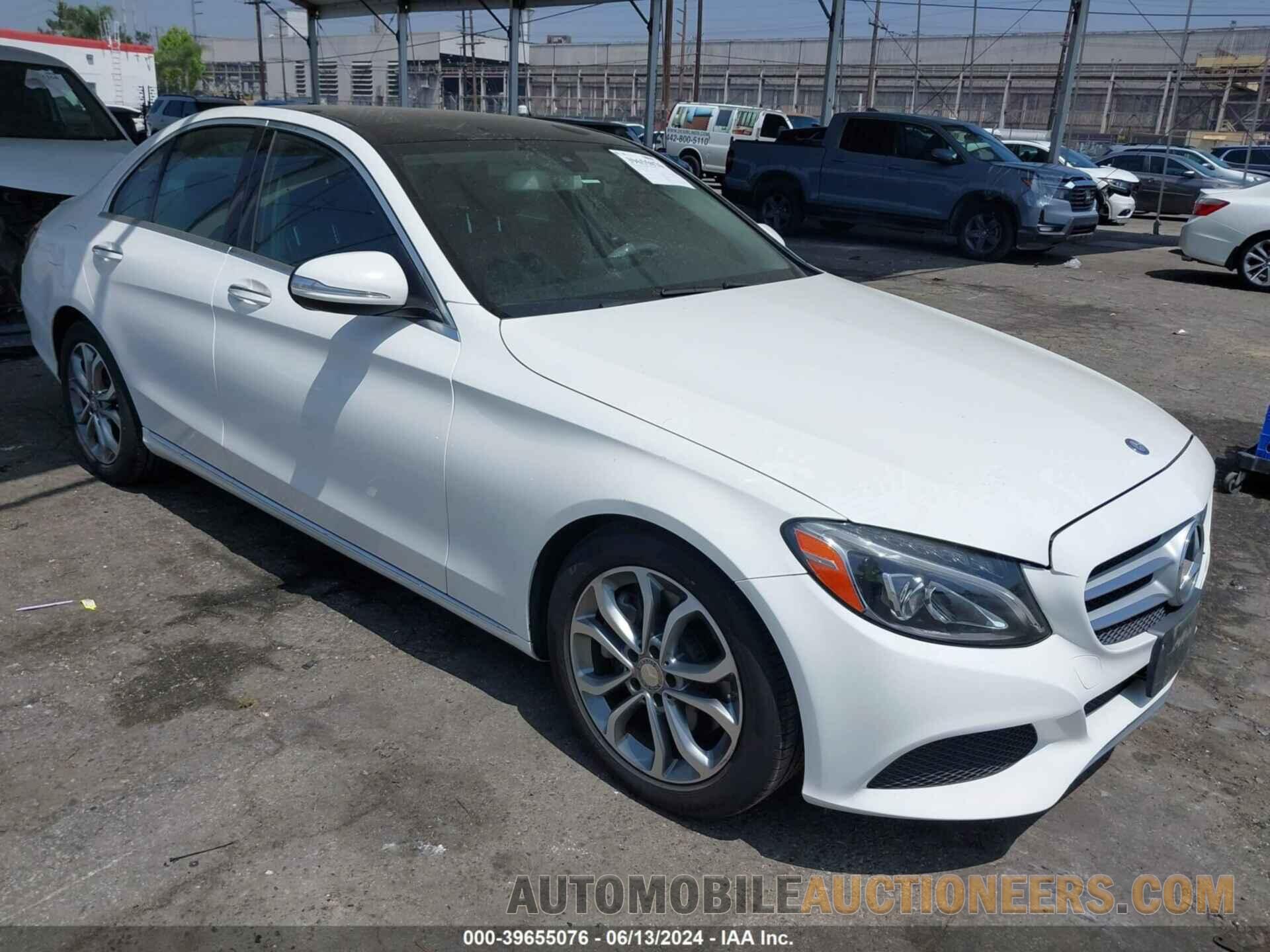 55SWF4JB1FU085259 MERCEDES-BENZ C 300 2015