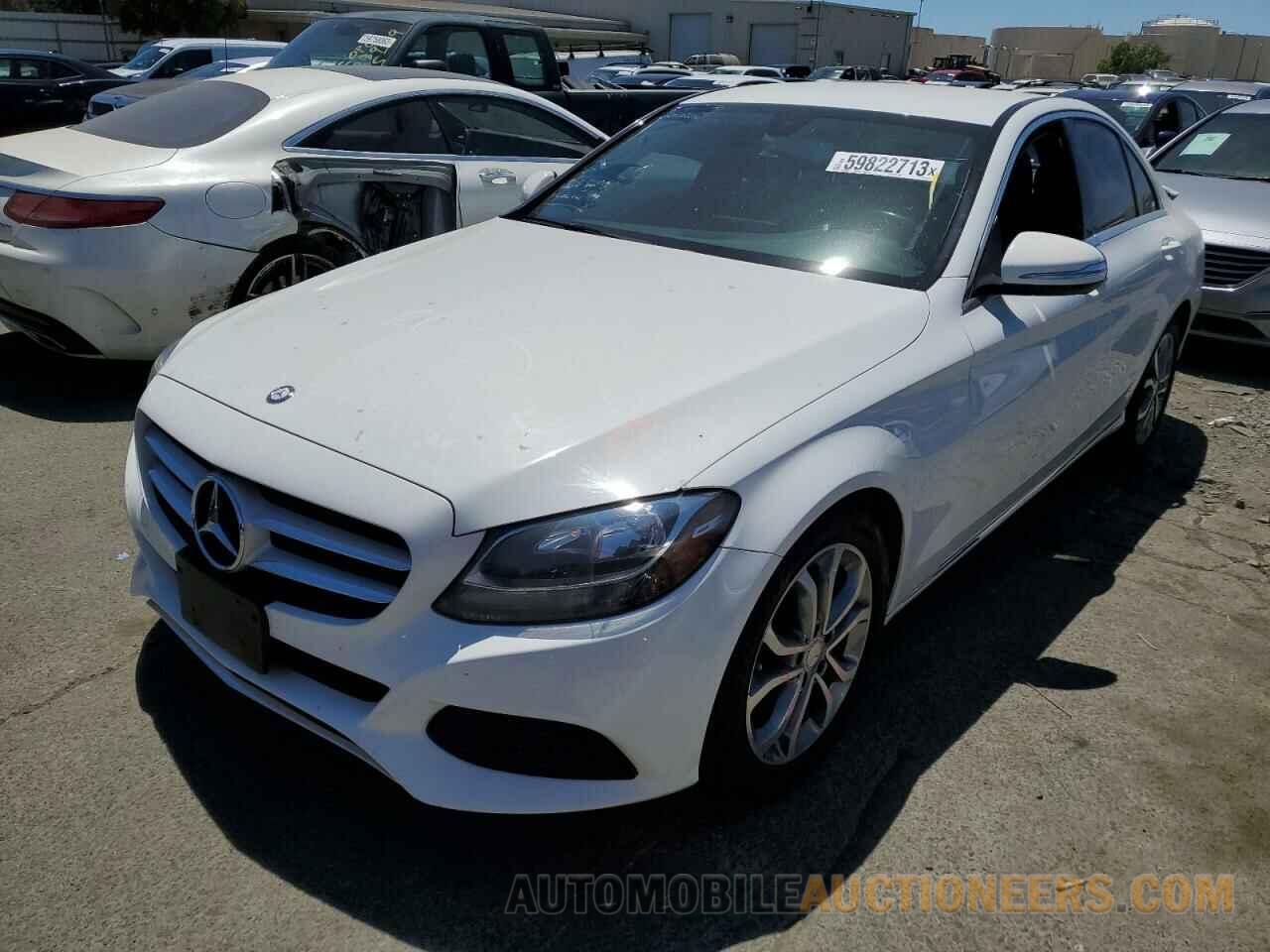 55SWF4JB1FU085701 MERCEDES-BENZ C-CLASS 2015