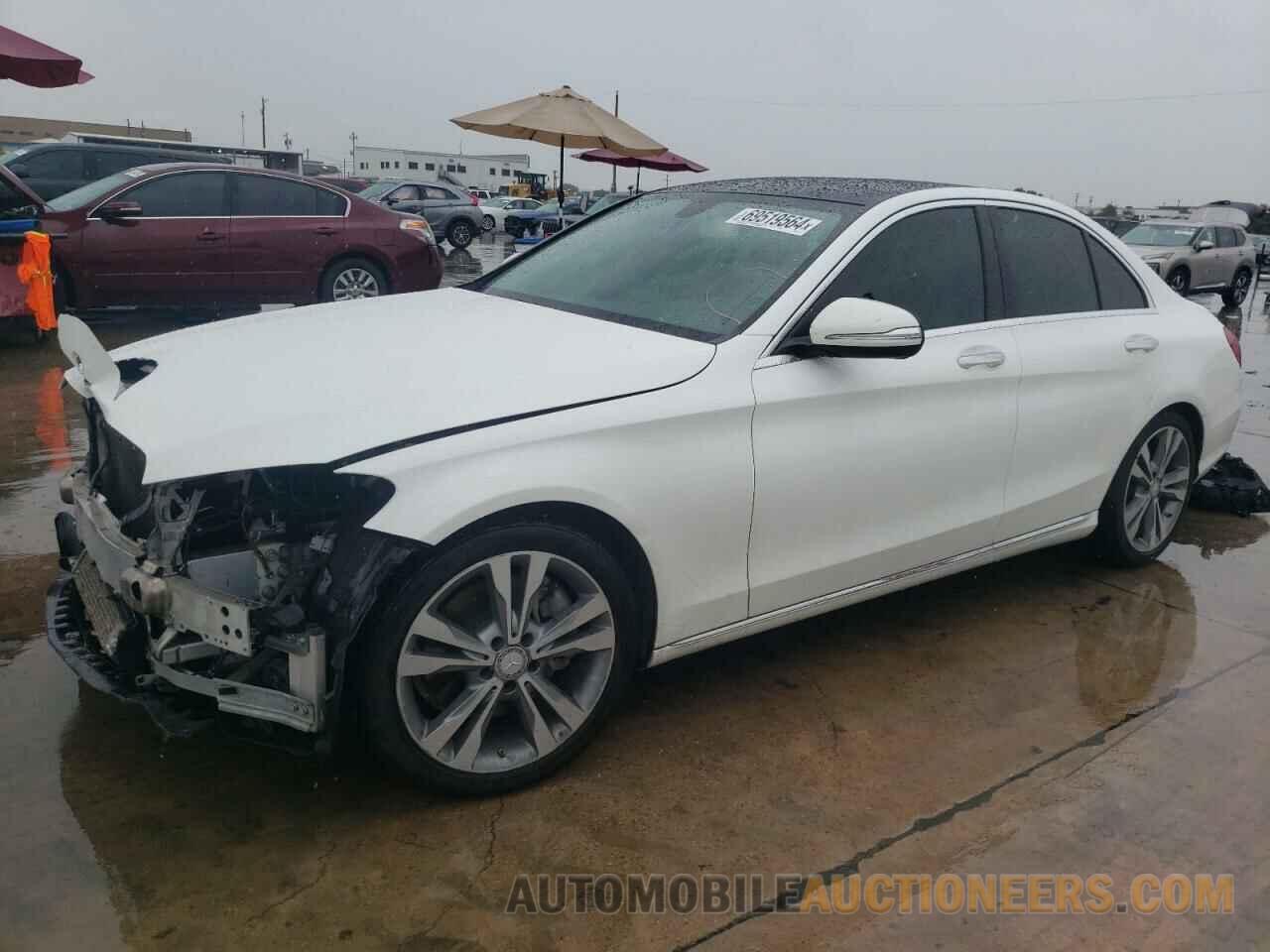 55SWF4JB1FU086881 MERCEDES-BENZ C-CLASS 2015