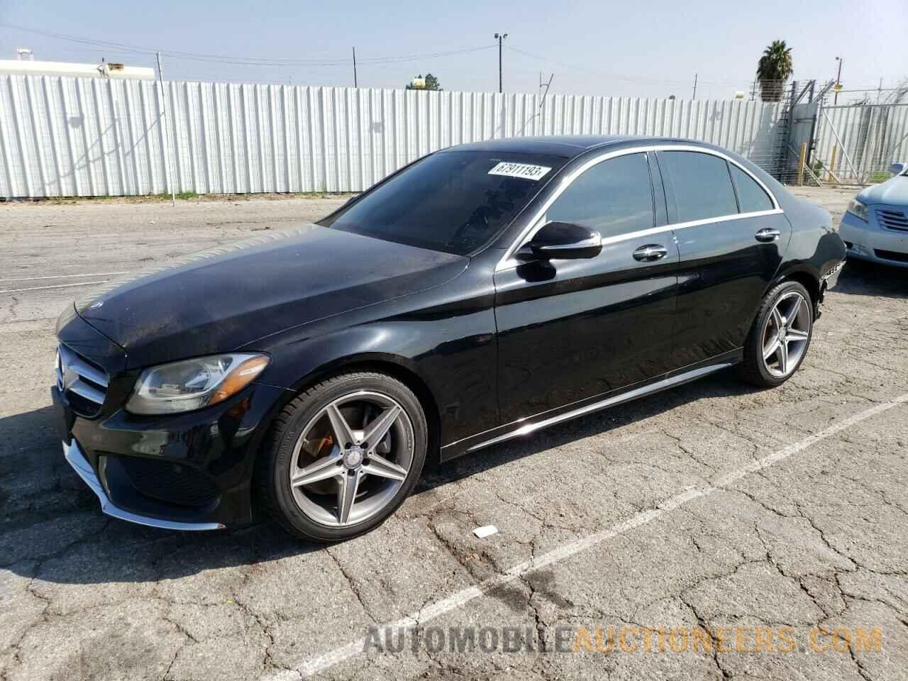 55SWF4JB1FU088257 MERCEDES-BENZ C-CLASS 2015