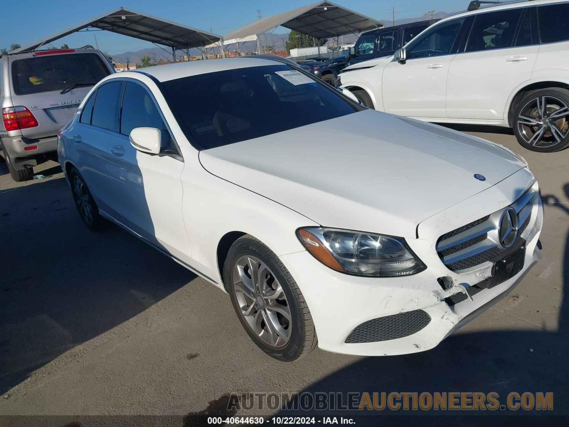 55SWF4JB1FU089859 MERCEDES-BENZ C 300 2015