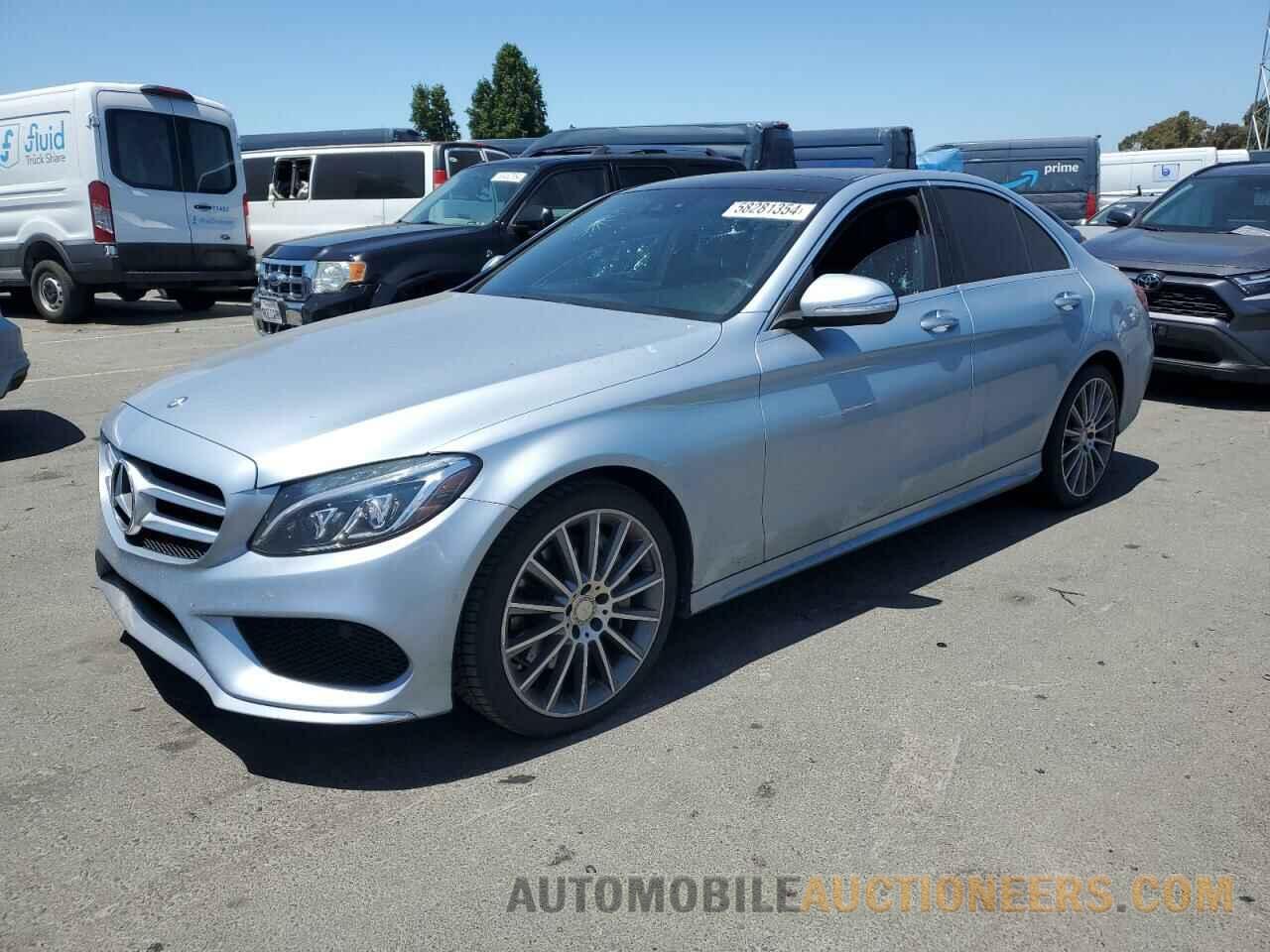 55SWF4JB1FU090624 MERCEDES-BENZ C-CLASS 2015