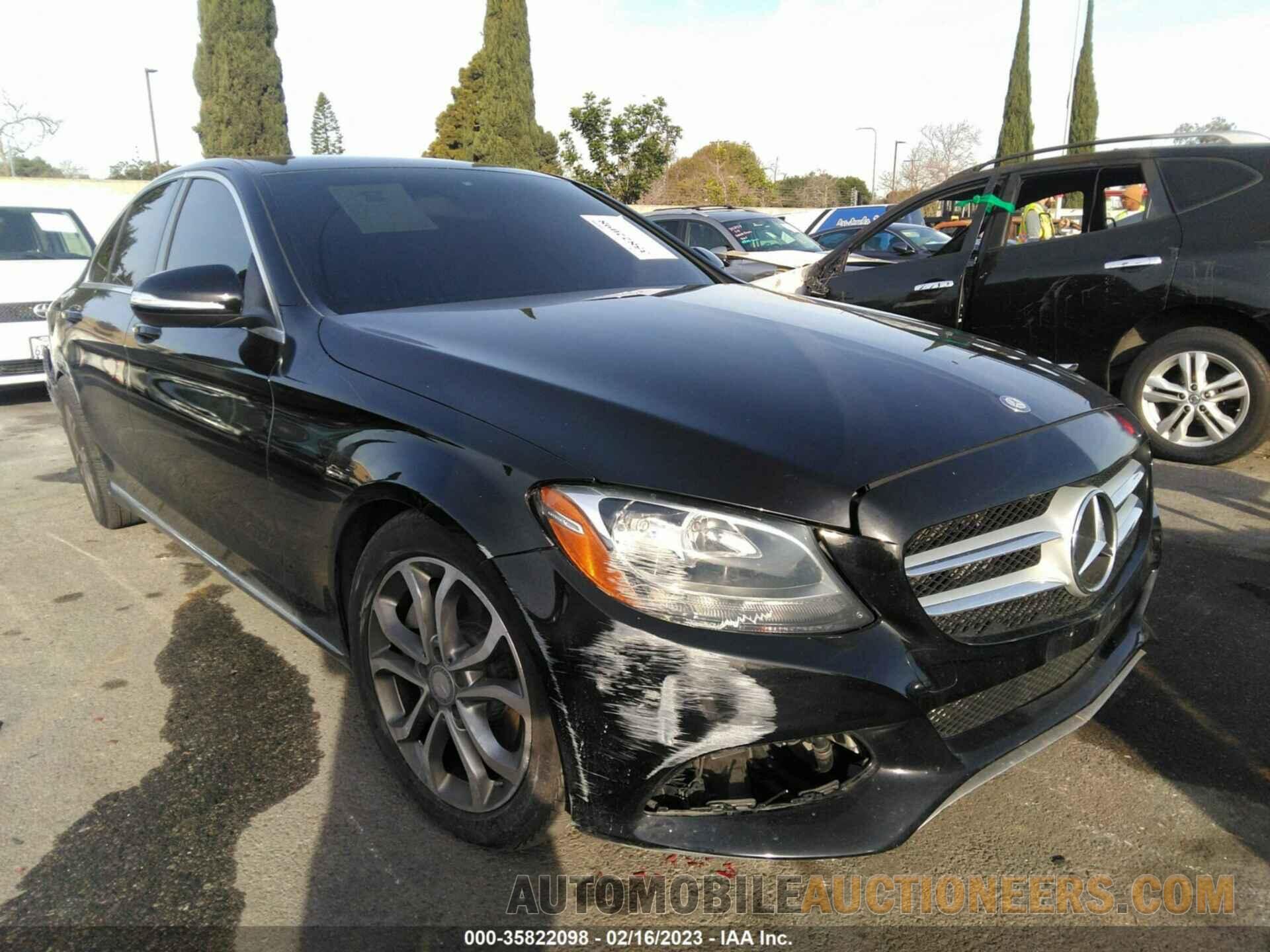 55SWF4JB1FU094236 MERCEDES-BENZ C-CLASS 2015