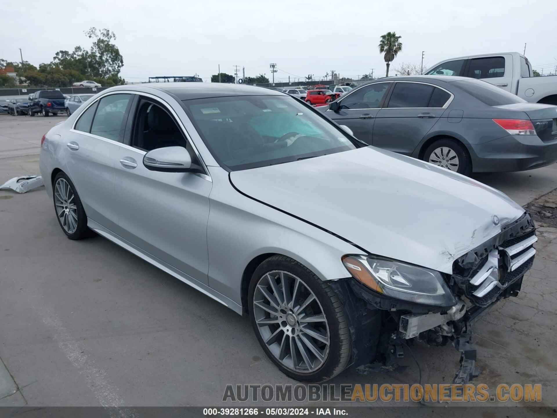 55SWF4JB1GU099180 MERCEDES-BENZ C 300 2016